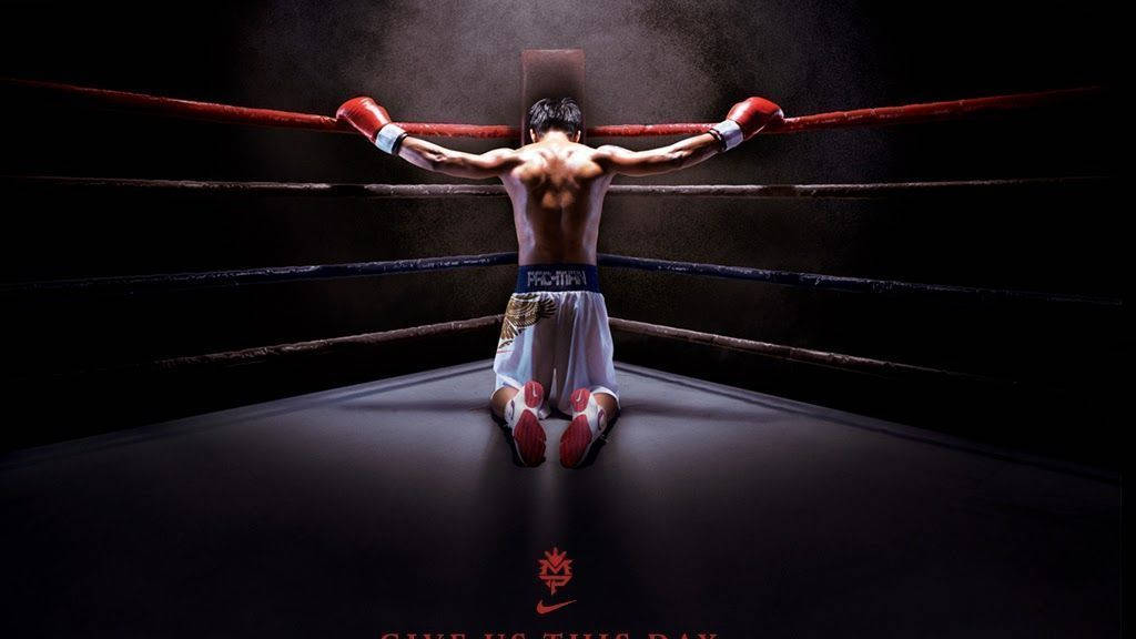 Manny Pacquiao polvistumassa Taustakuvat
