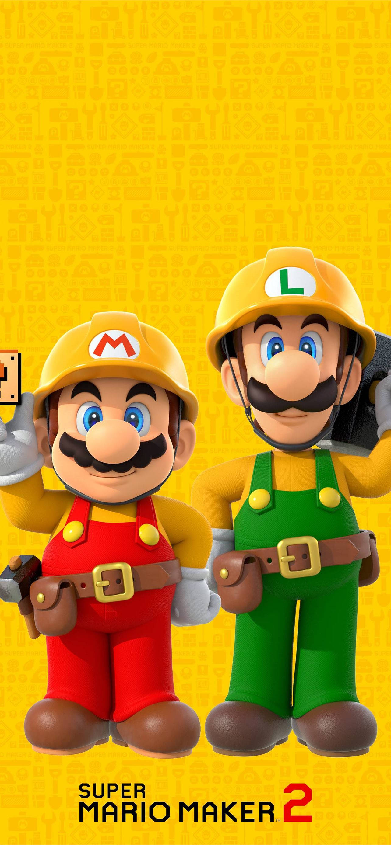 Mario ja Luigi Super Mario Maker 2 -promo Taustakuvat