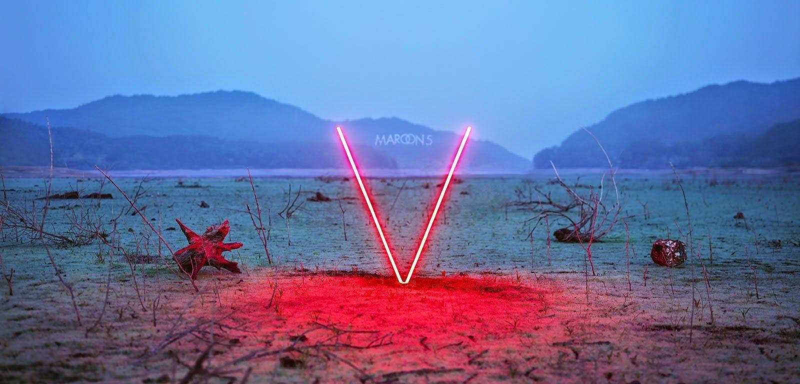 Maroon 5 V -albumin kansitaidetta Taustakuvat