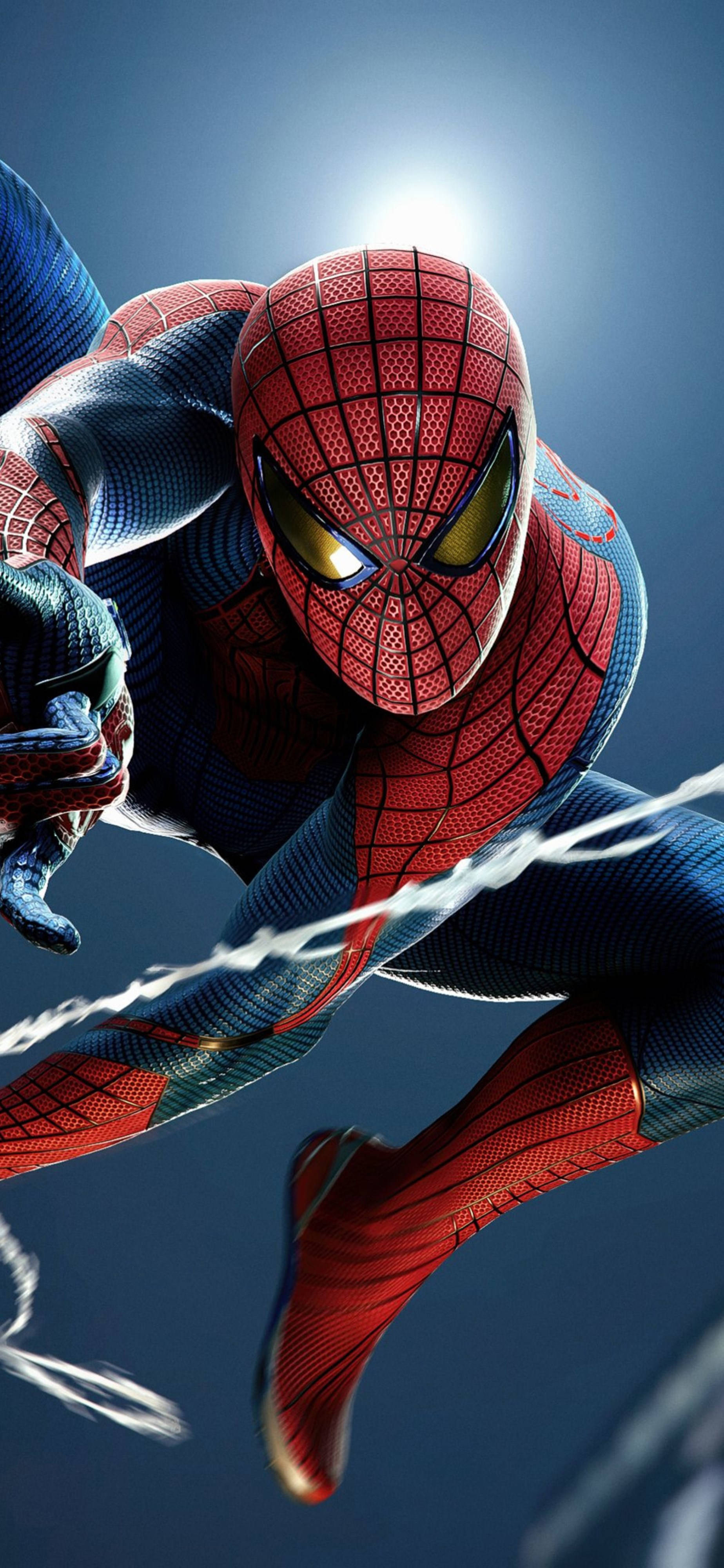 Marvel 4K Puhelin Spider-man Heilahtamassa Taustakuvat