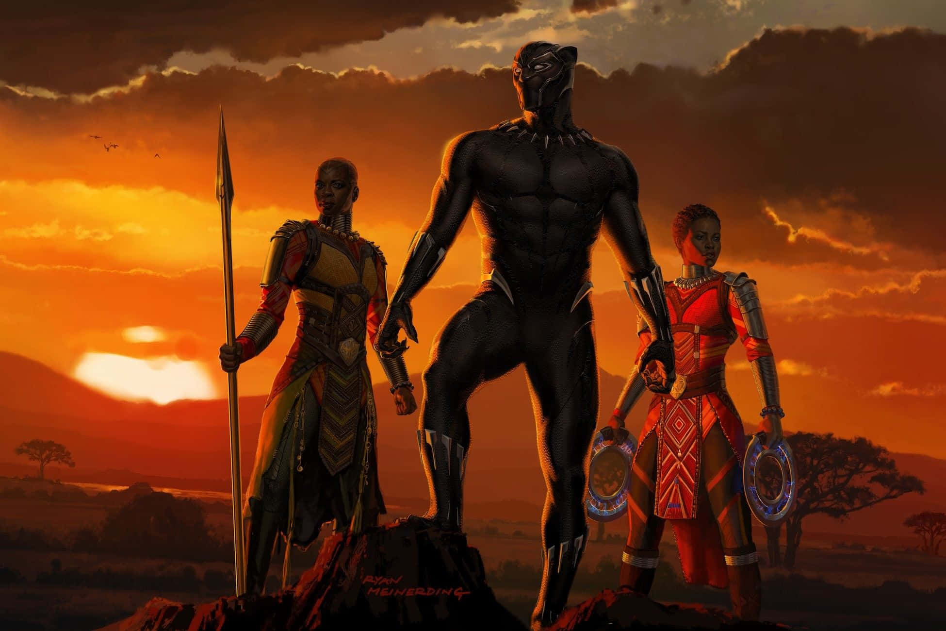 Marvel-elokuvien hahmot liittoutuvat Taustakuvat