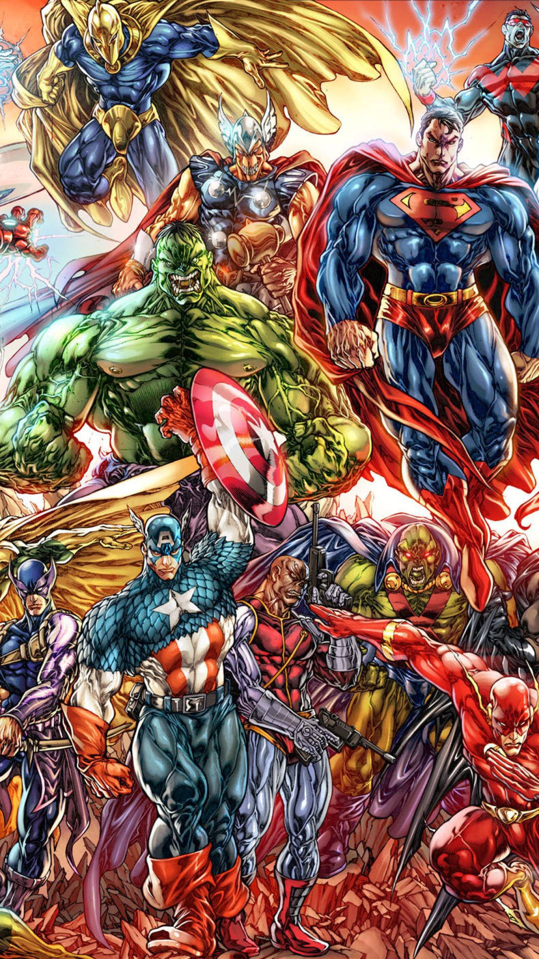 Marvel-sankarit yhdistyvät Taustakuvat
