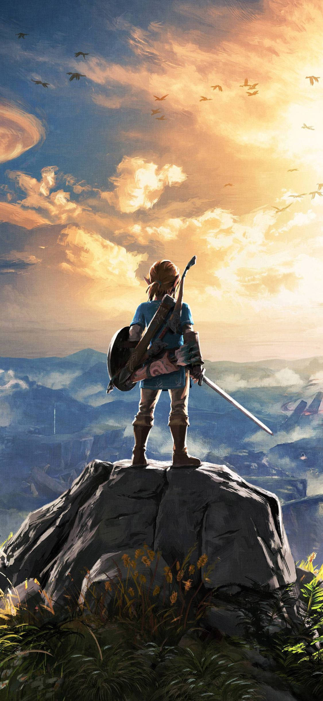 Matka Linkin kanssa Hyruleen pelissä The Legend of Zelda: Breath of the Wild Taustakuvat
