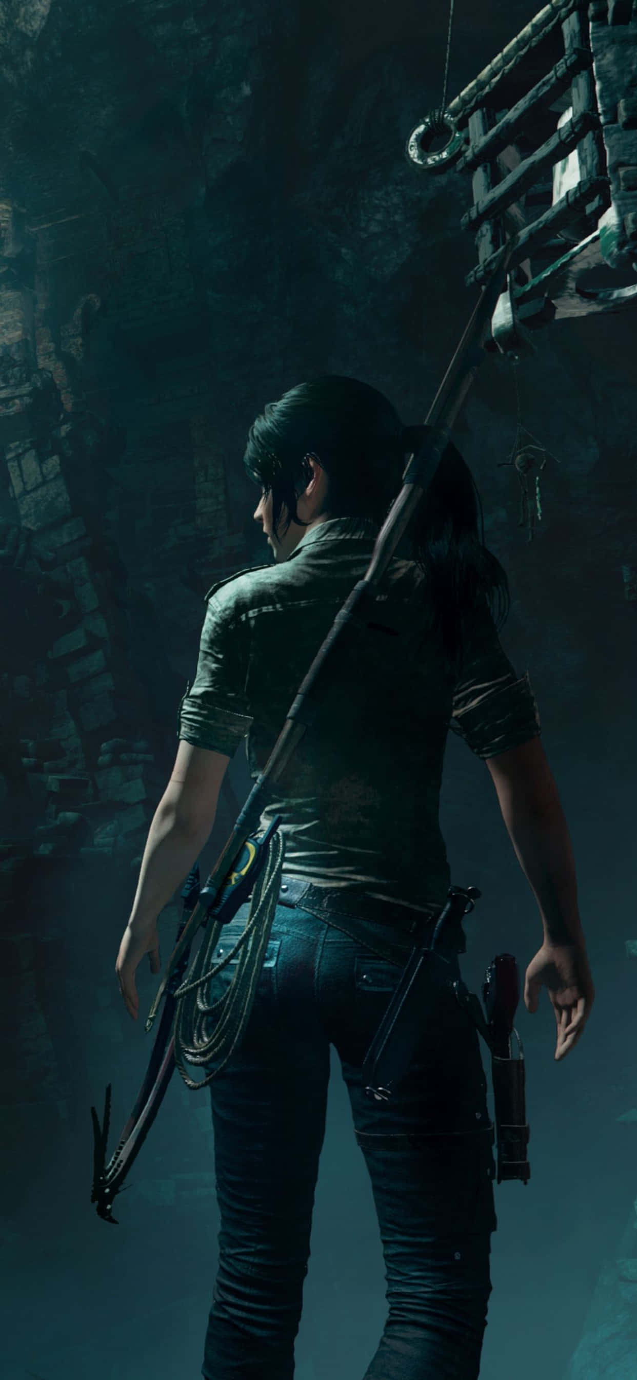 Matka Rise Of The Tomb Raideriin iPhone Xs Max -laitteellasi Taustakuvat