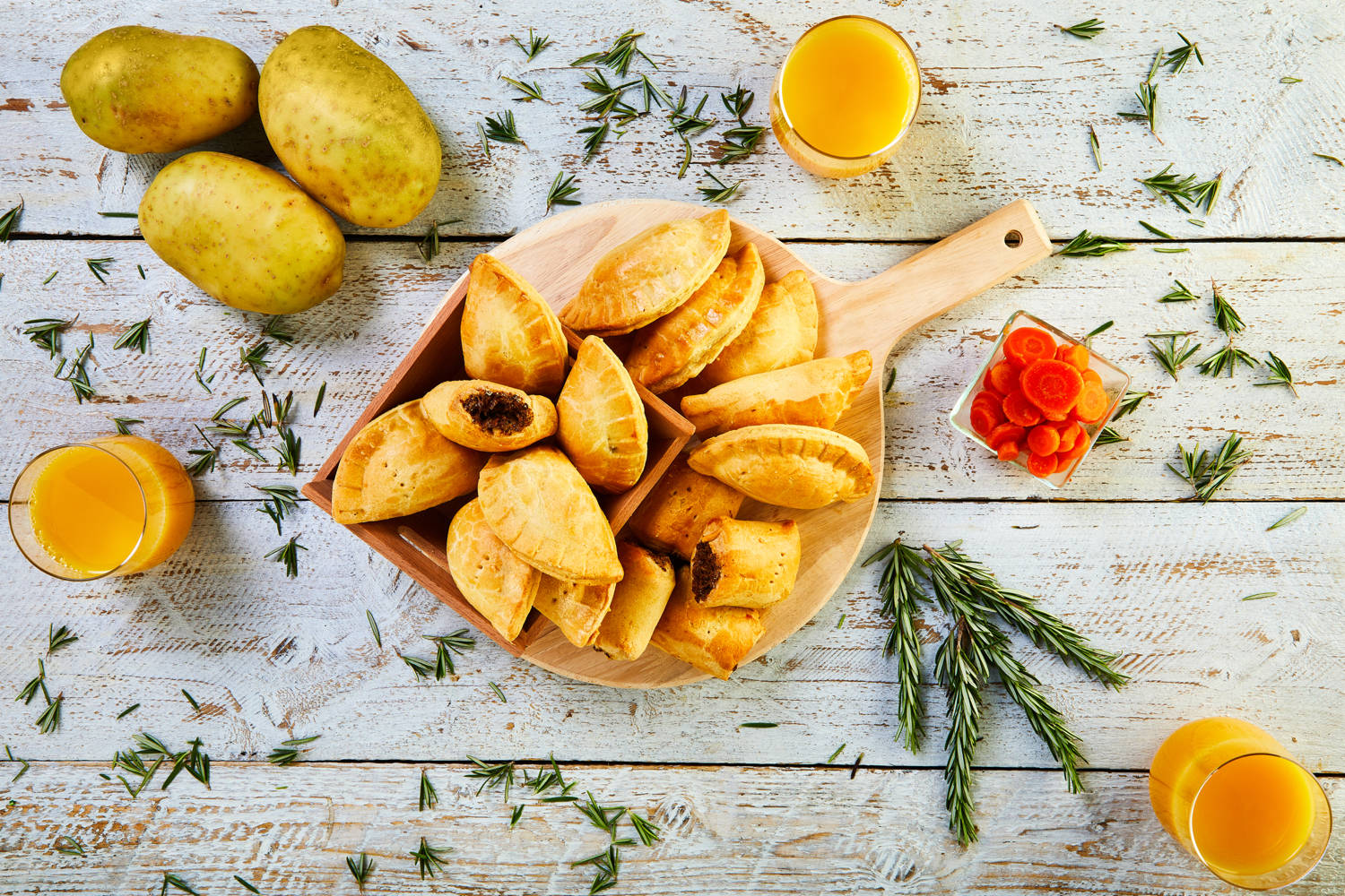Maukkaat empanadat Taustakuvat