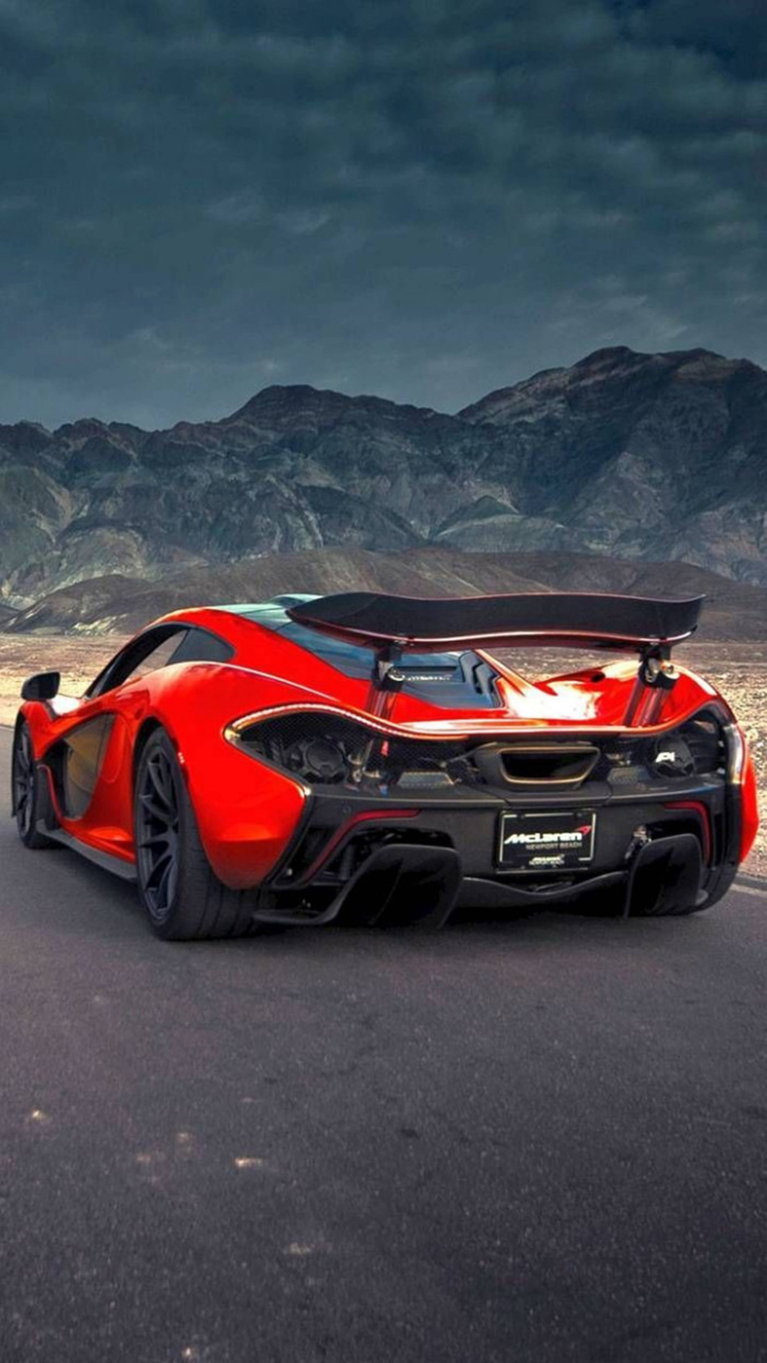 McLaren iPhone P1 punainen variantti Taustakuvat