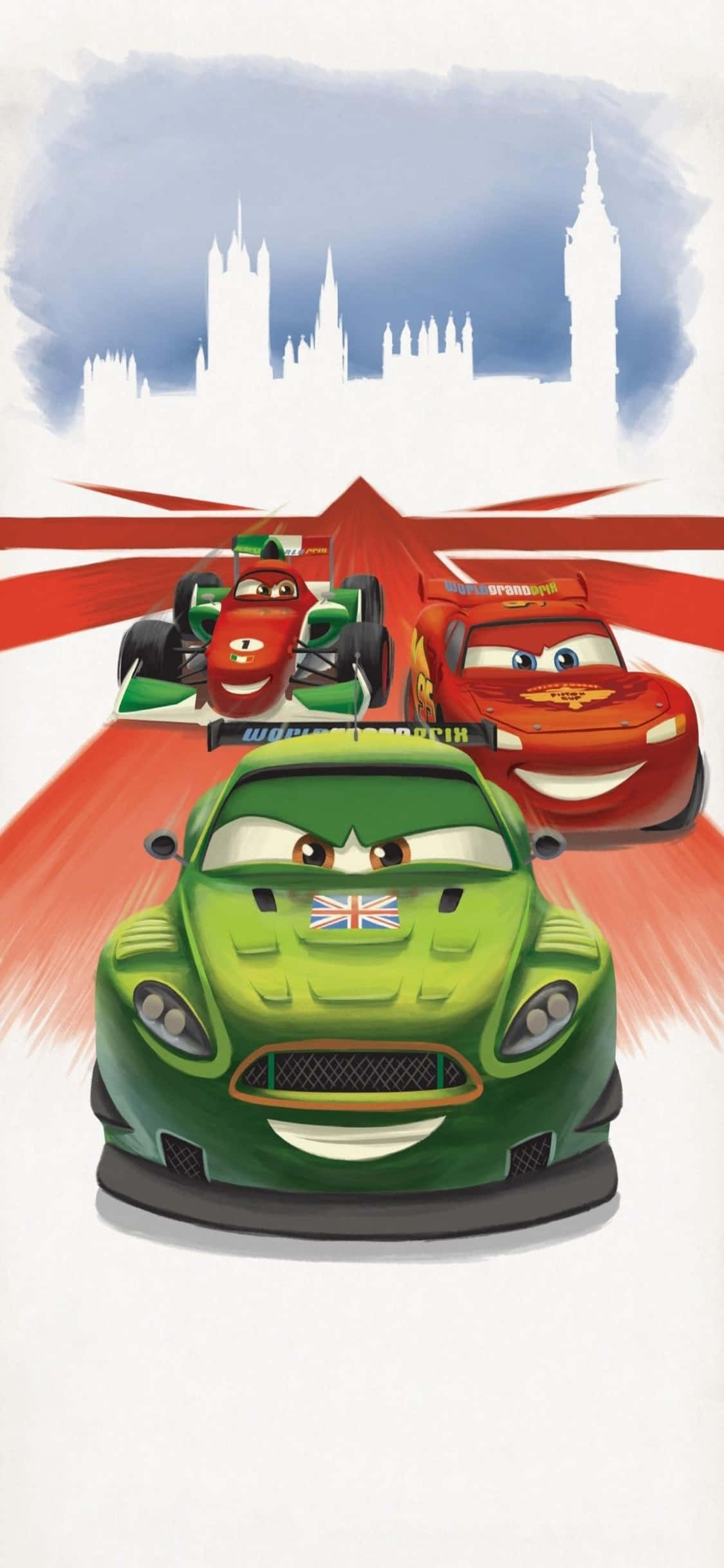 McQueen, Nigel Gearsley iPhone X Cars -tausta Taustakuvat
