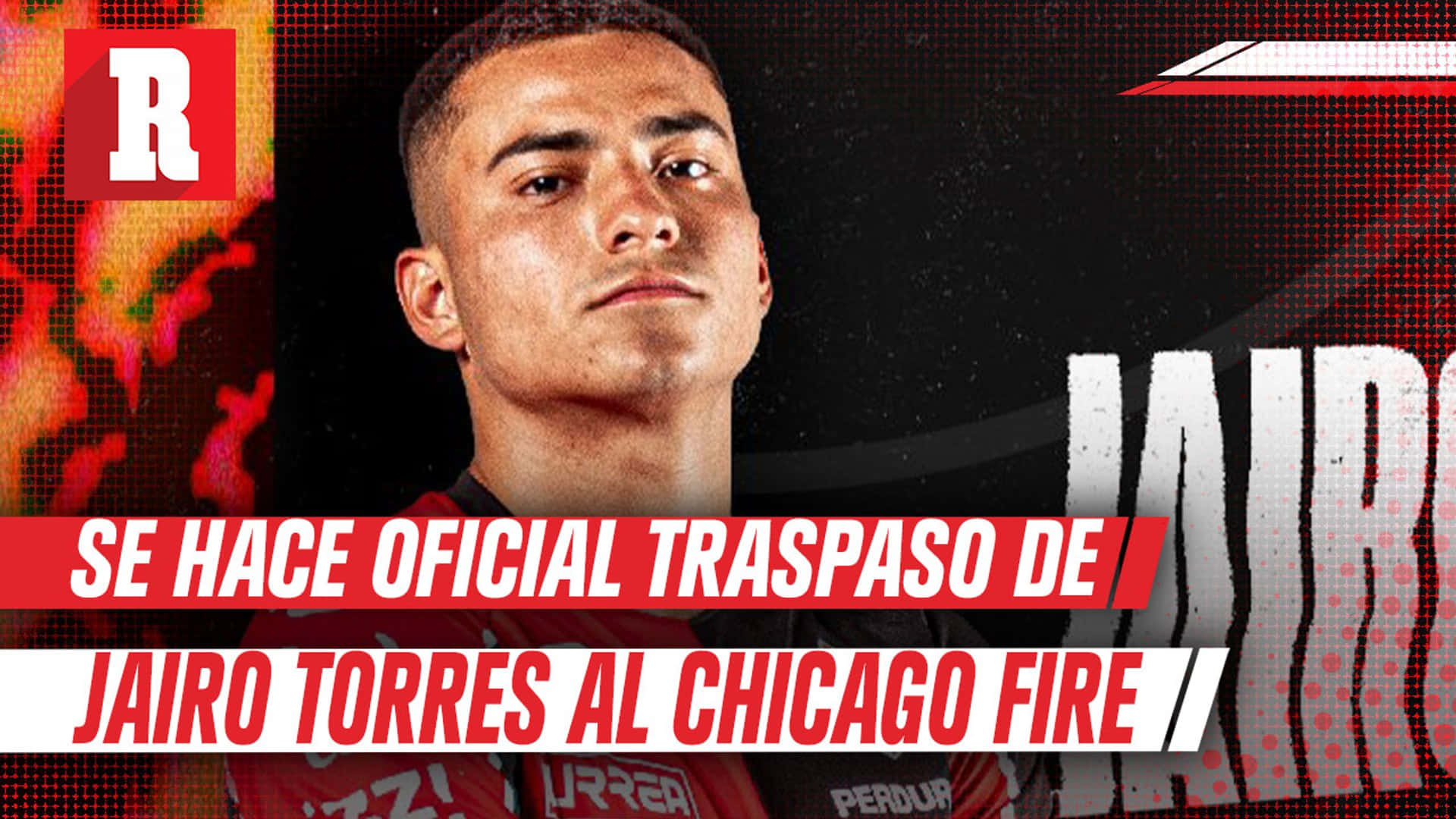 Meksikolainen jalkapalloilija Jairo Torres Chicago Fire -juliste Taustakuvat
