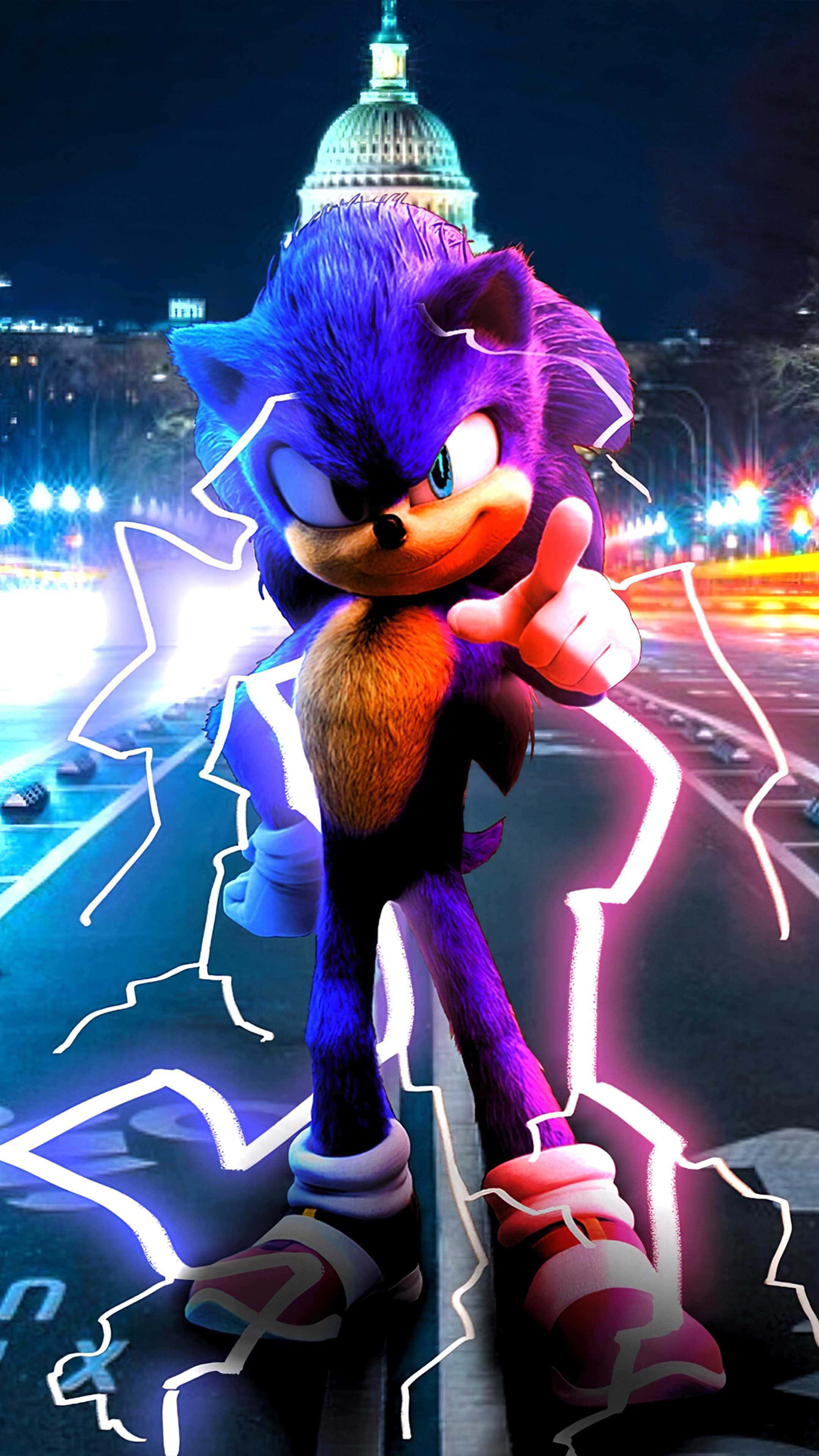 Mene lujaa kuin Sonic! Taustakuvat