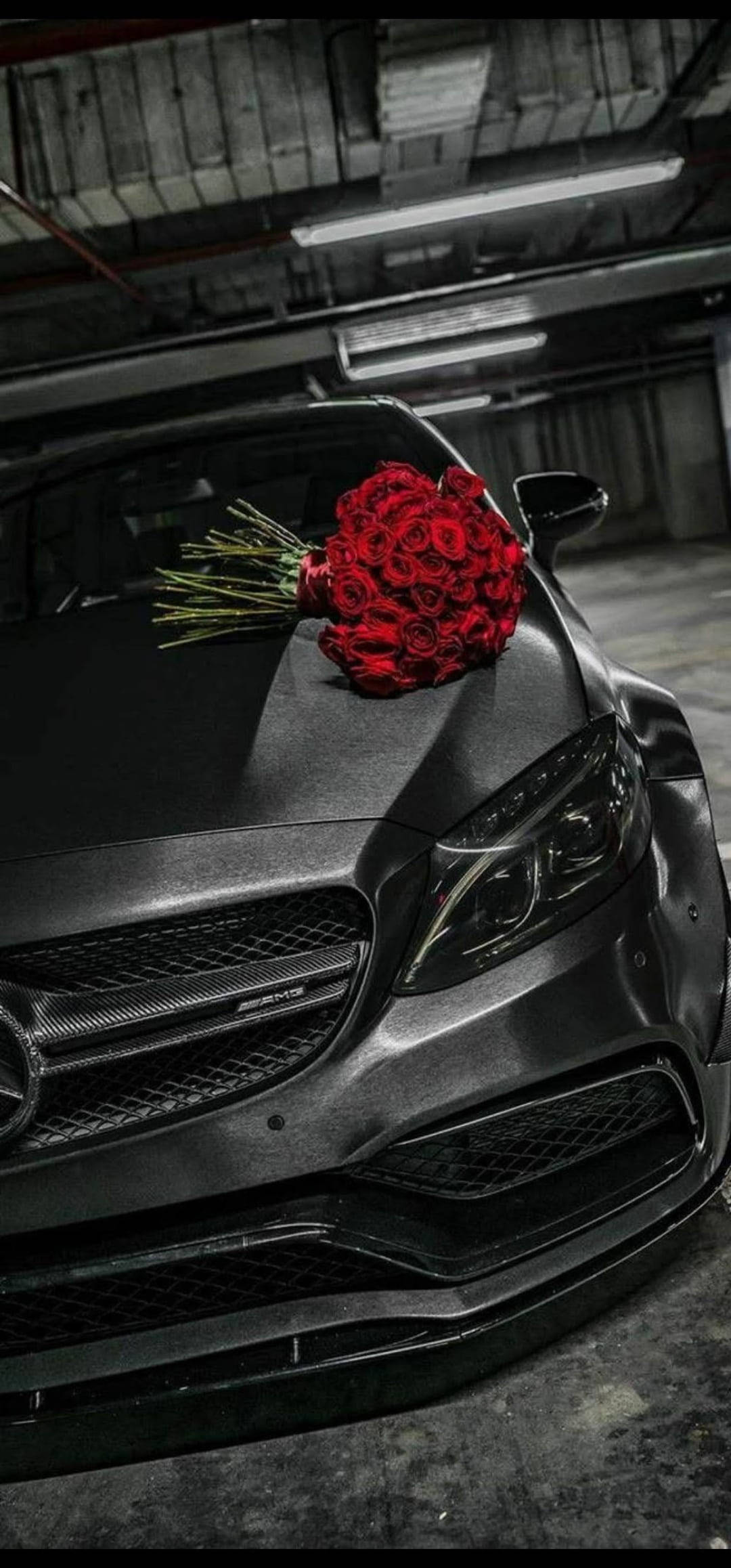 Mercedes iPhone X 3D Ruusu Taustakuvat