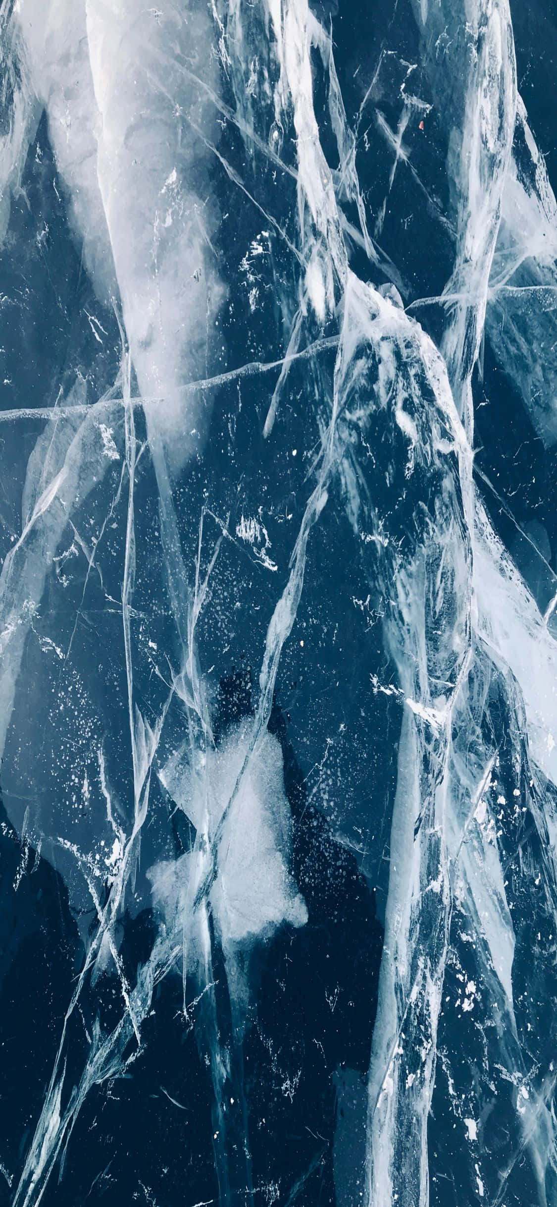 Merensininen iPhone X -marmoritausta Taustakuvat