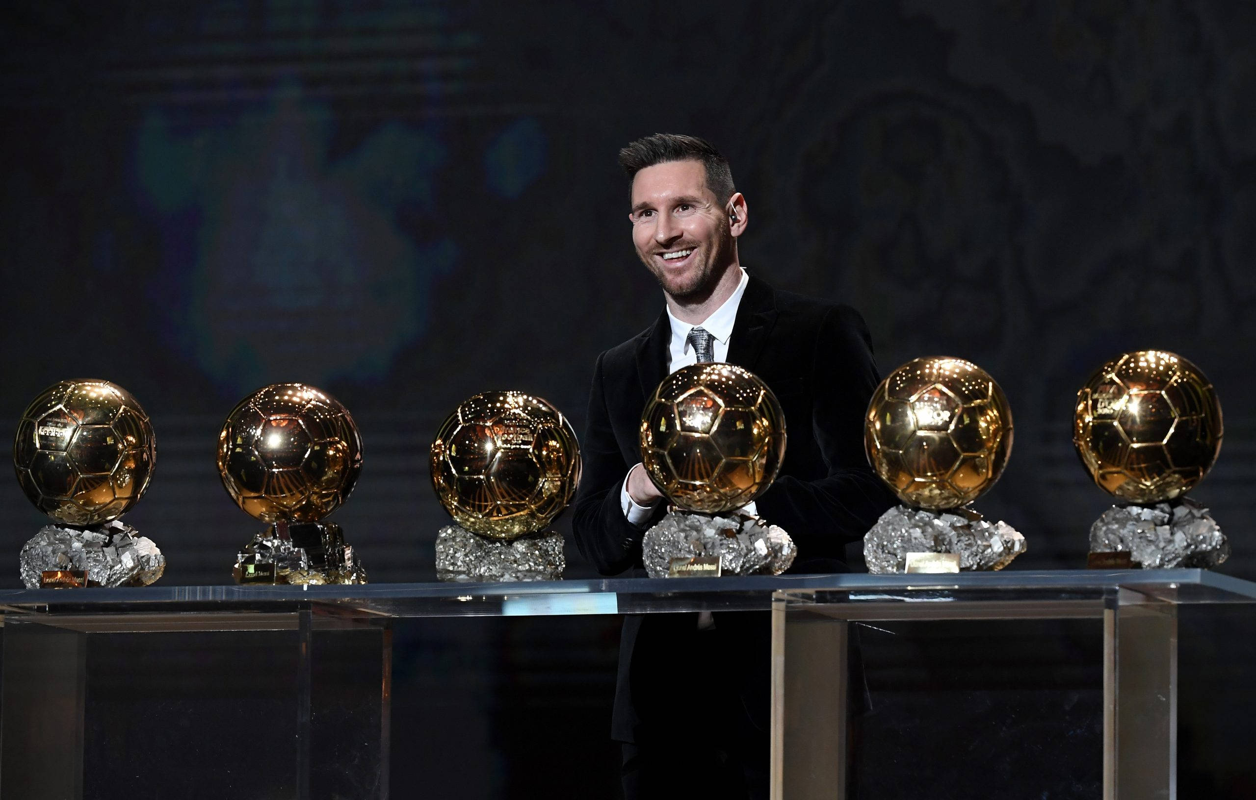 Messi 2021 Ballon D’Or -palkinnot Taustakuvat