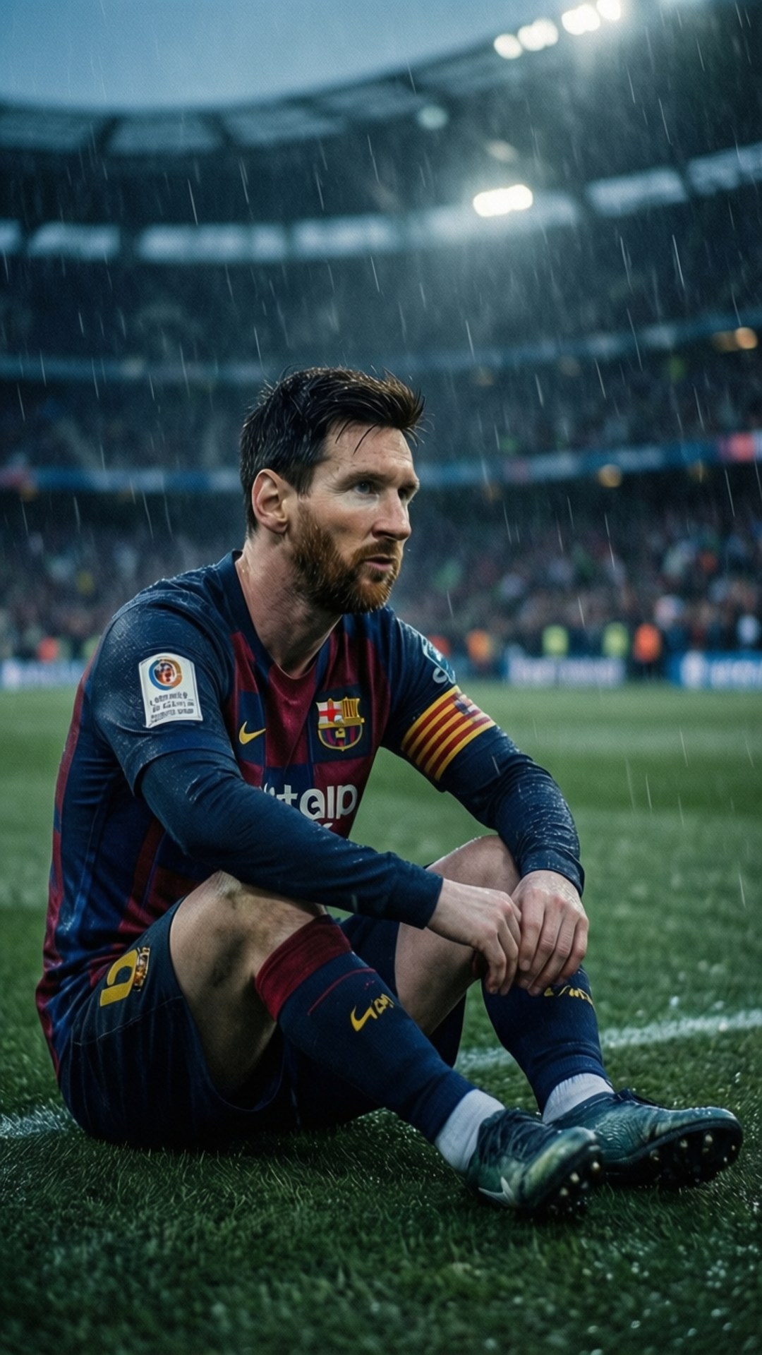 Messi sateessa Taustakuvat