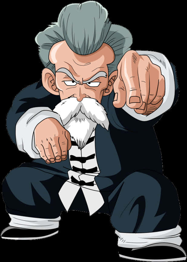 Mestari Roshi osoittaa Dragon Ballia Taustakuvat