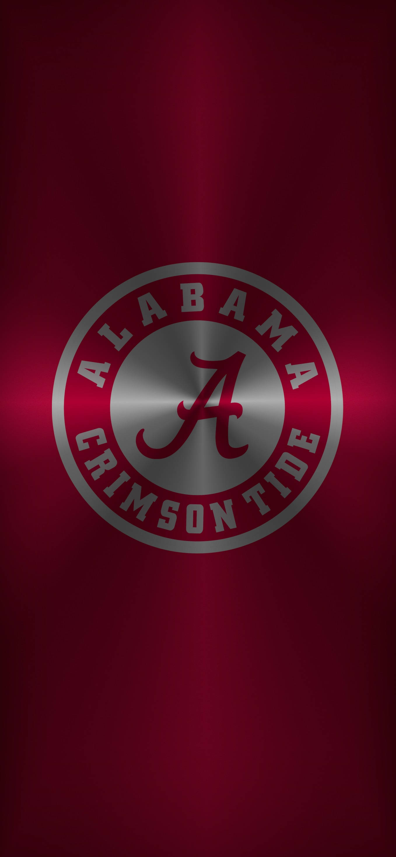 Metallinen logo Alabama Crimson Tide Taustakuvat