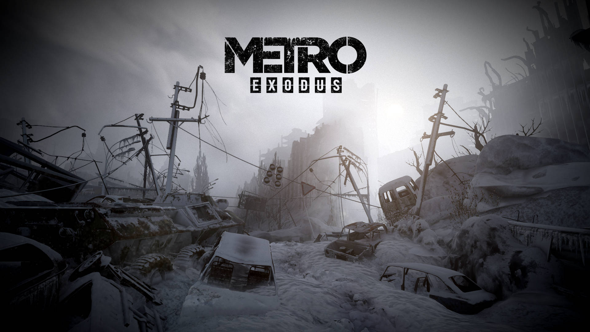 Metro Exodus - uppoutuva laajakuva pelikuva Taustakuvat