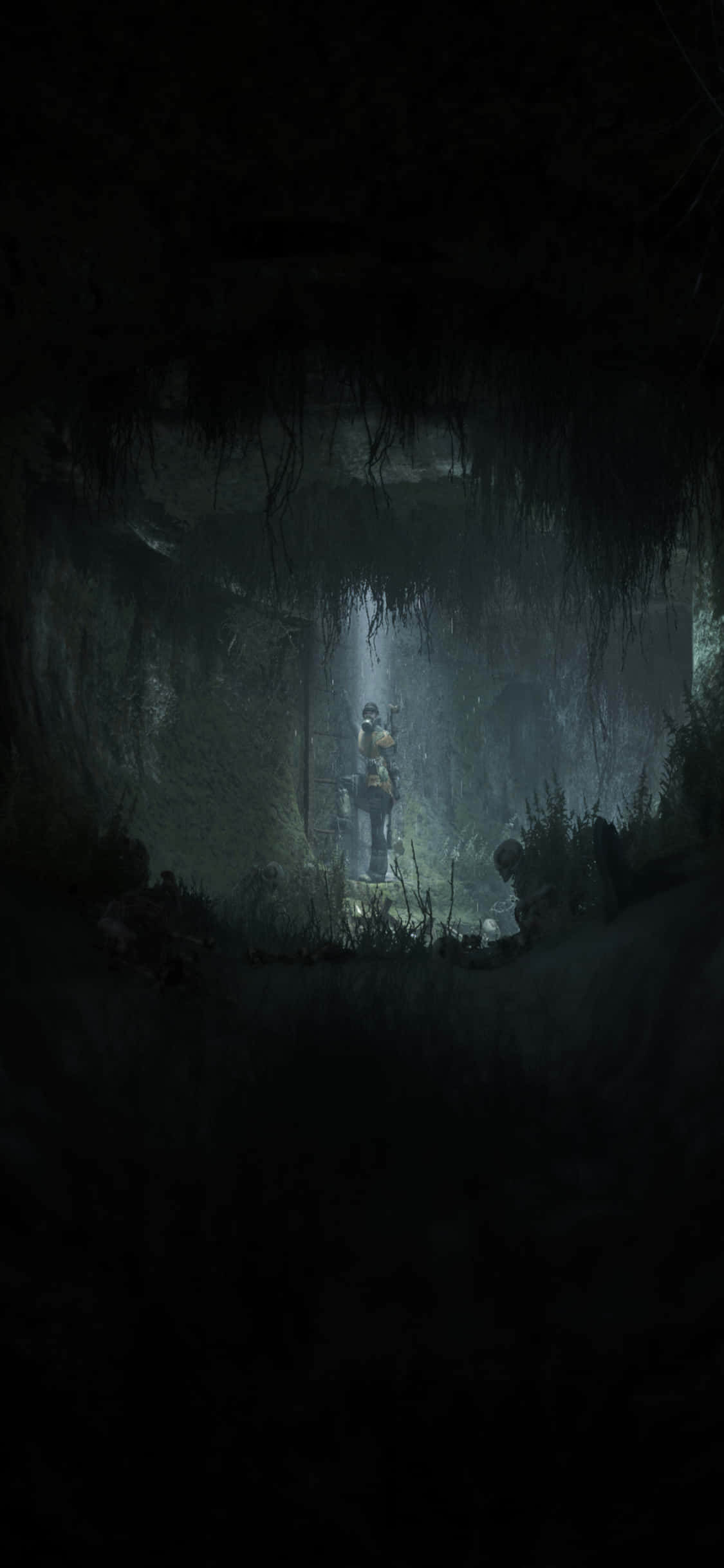 Metsästäjän perspektiivi iPhone X Metro Last Light -taustakuva Taustakuvat