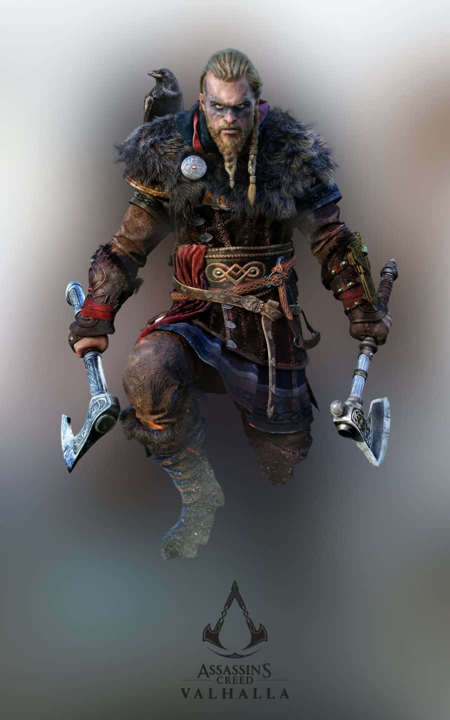 Miespäähenkilön design 1440p Assassin's Creed Valhalla -taustakuva Taustakuvat