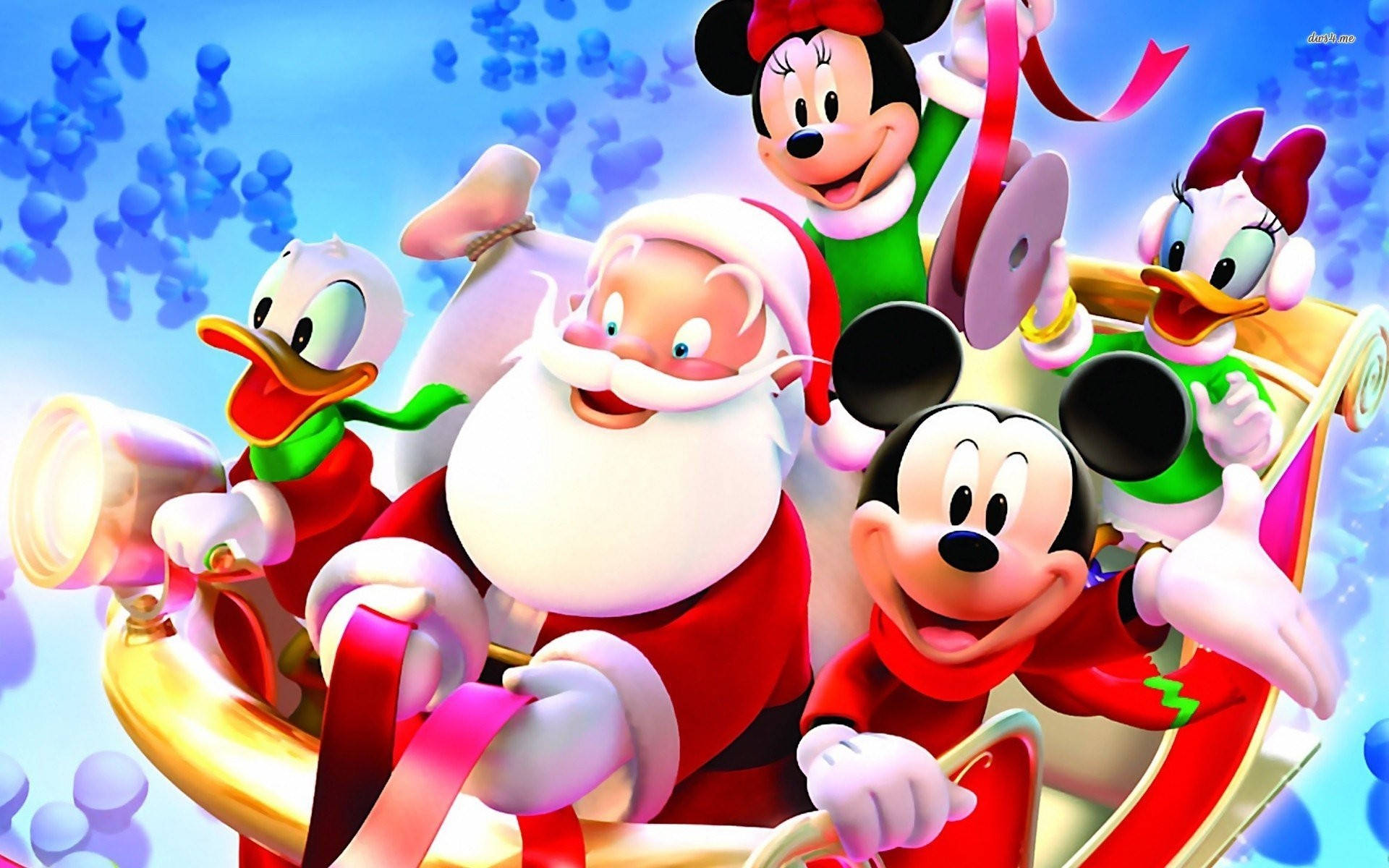 Mikki Hiiri Disneyn Joulu Taustakuvat