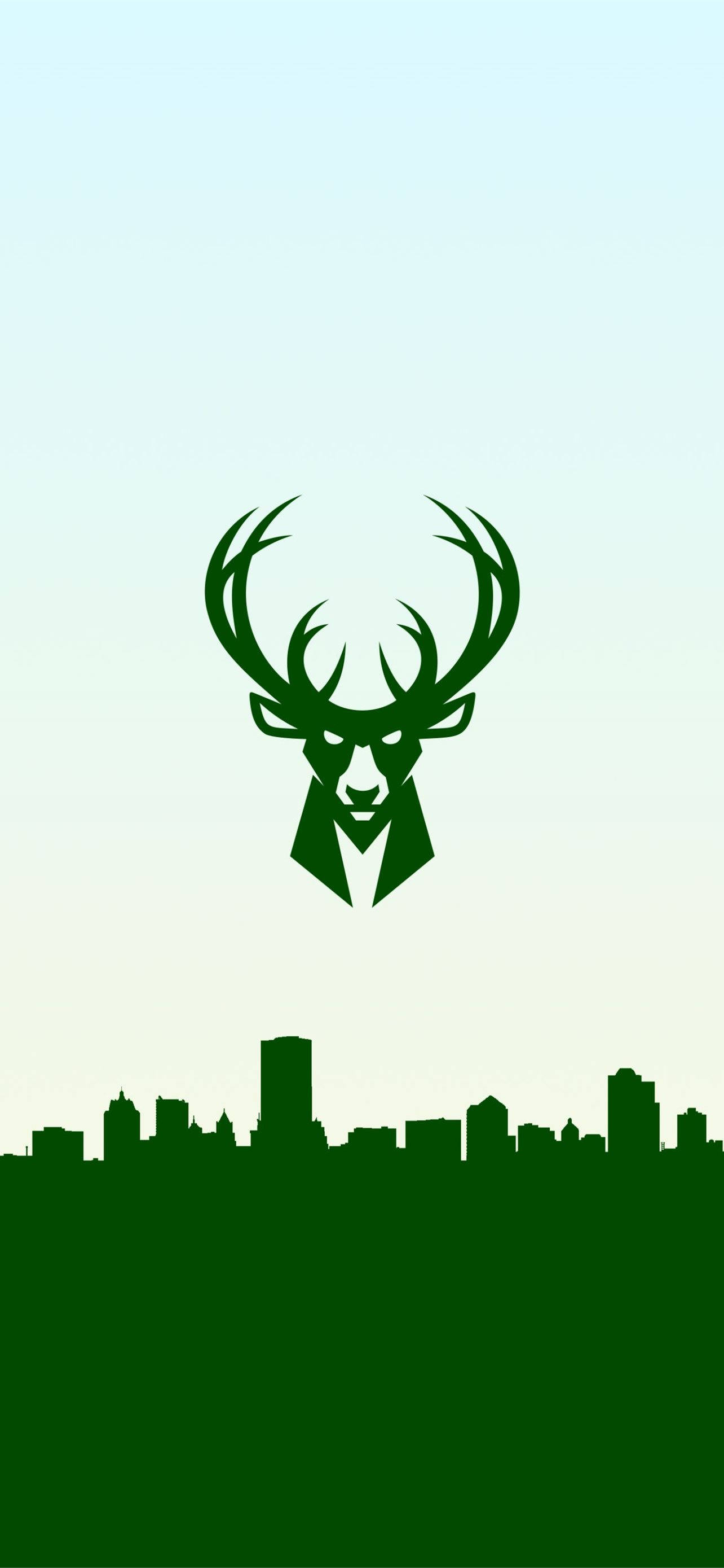 Milwaukee Bucks Vihreä Logo Taustakuvat