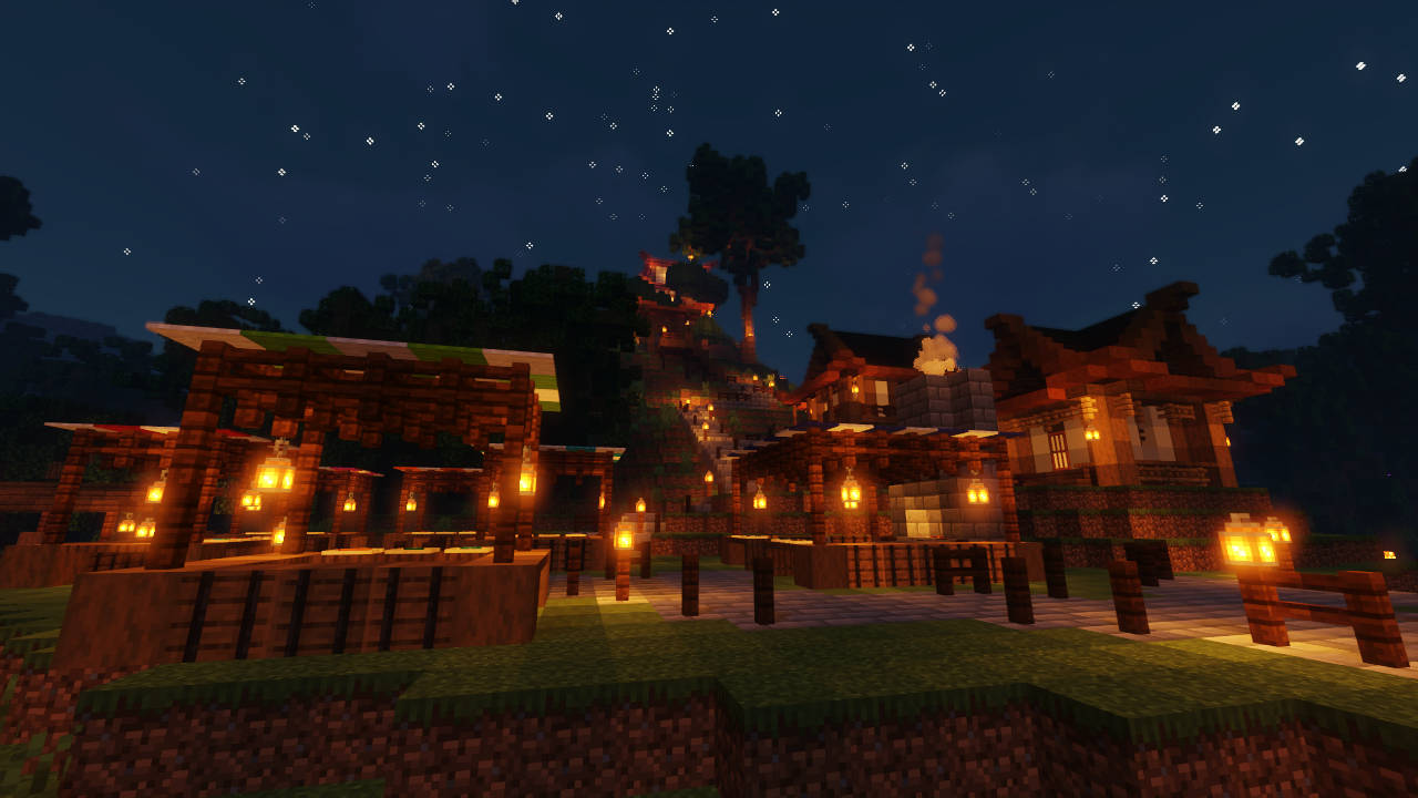 Minecraft esteettinen ruskea majakka Taustakuvat