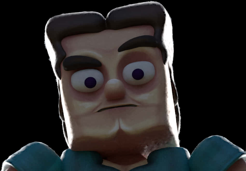 Minecraft-hahmo lähikuva Taustakuvat