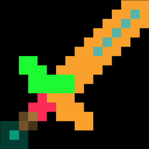 Minecraft_ Timanttimiekka_ Pikselitaide.PNG Taustakuvat