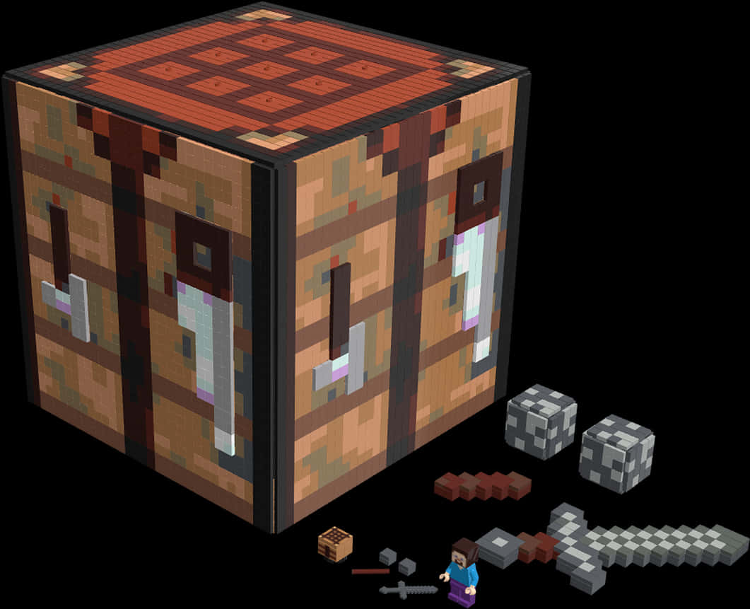 Minecraft - Työpöytä ja työkalut Taustakuvat