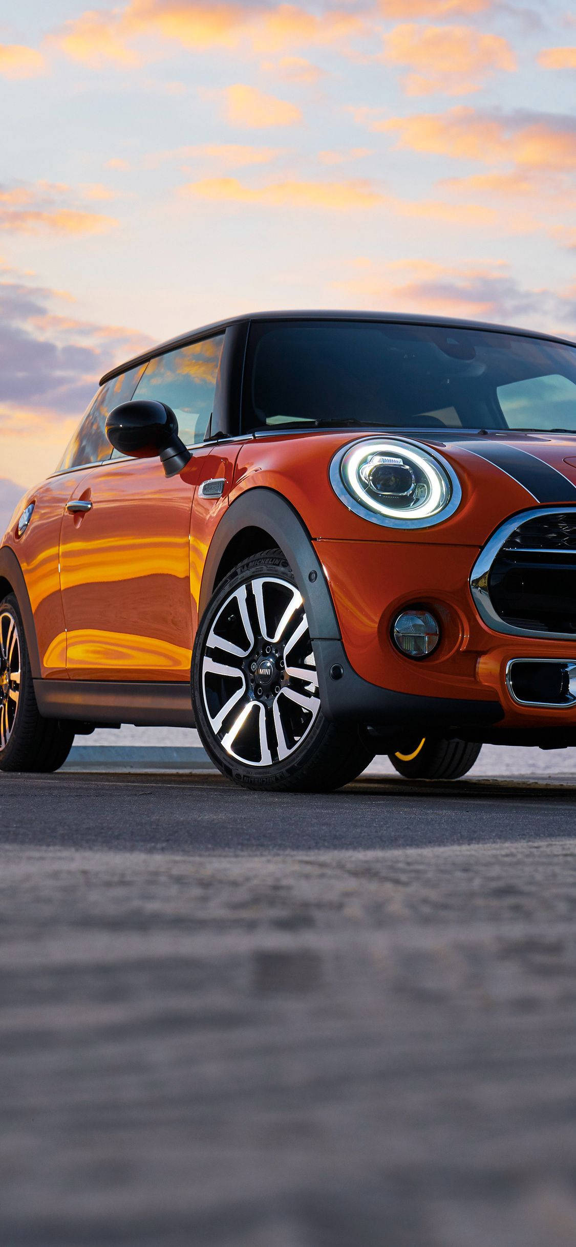 Mini Cooper -muotokuva Taustakuvat