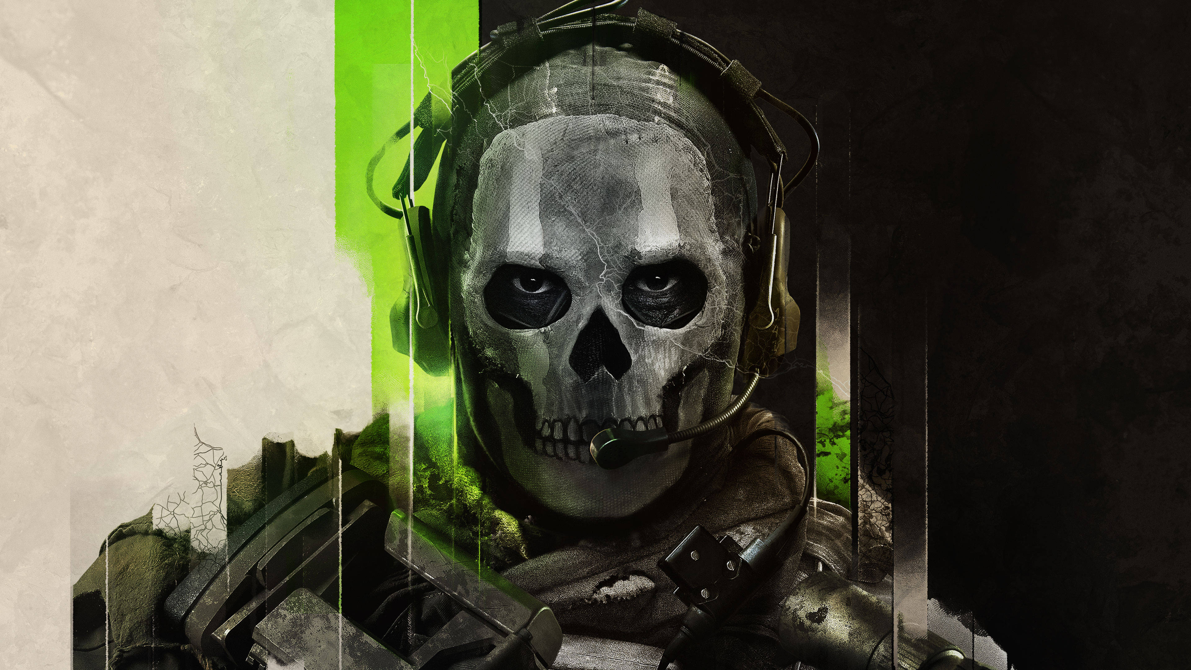 Minimalistinen 4K Call Of Duty Ghost Taustakuvat