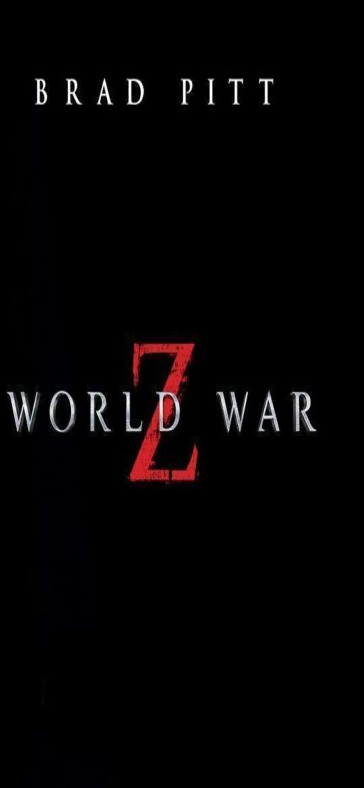 Minimalistinen iPhone XS Max World War Z -taustakuva Taustakuvat