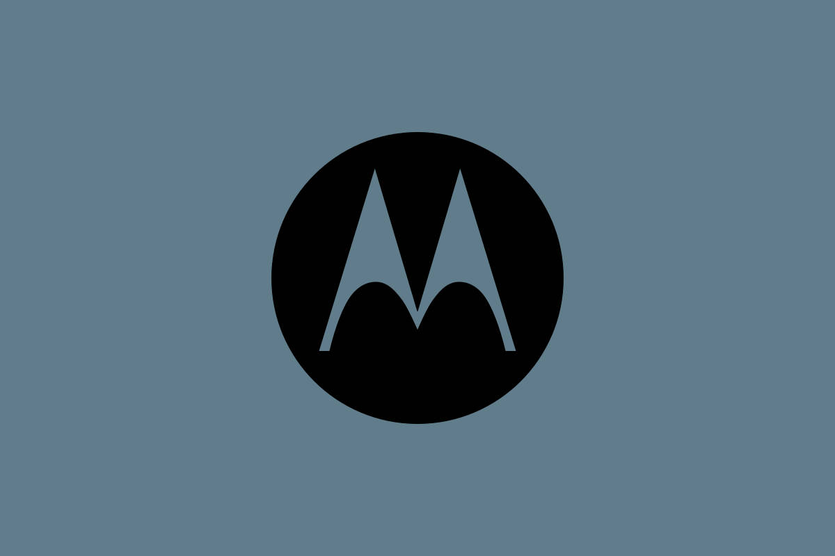 Minimalistinen Motorola-alkukirjain Taustakuvat