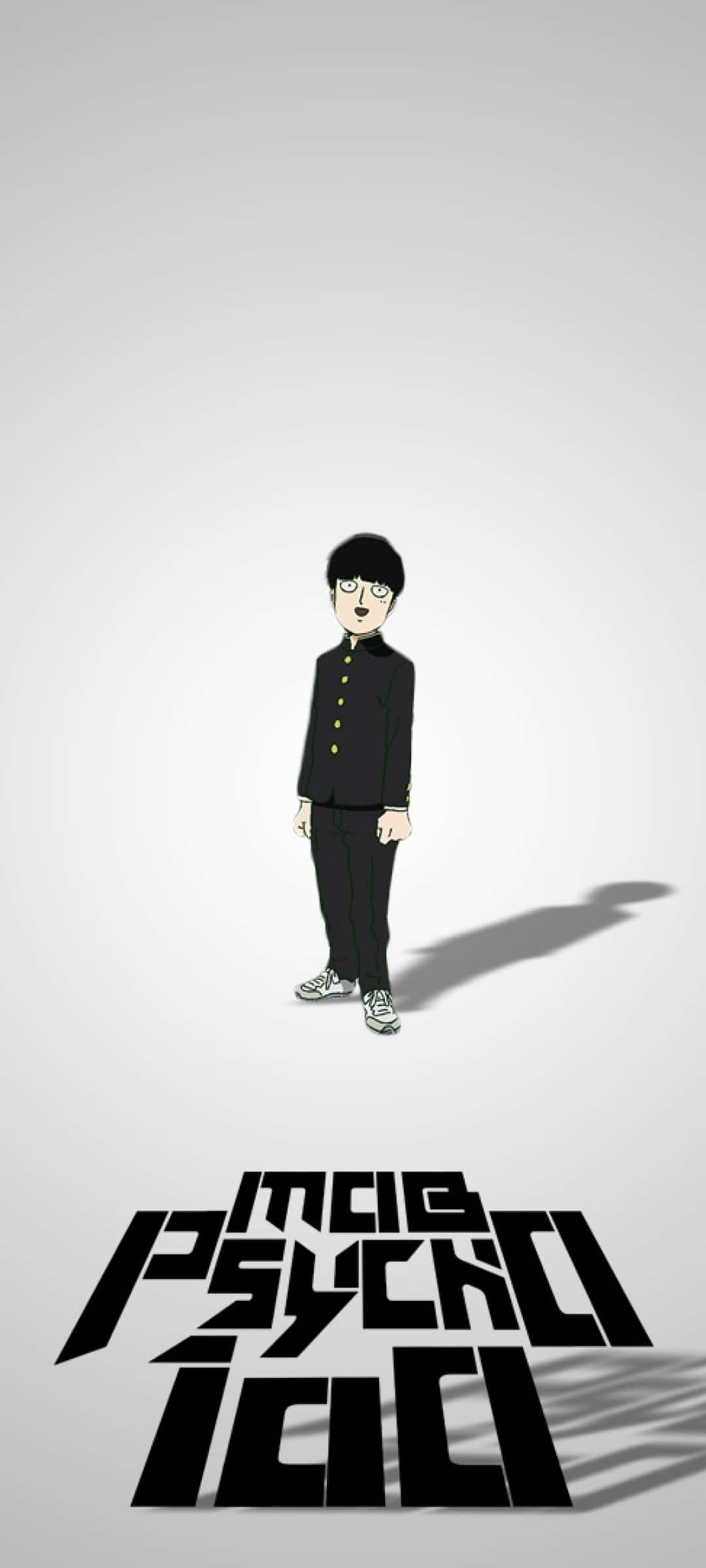 Mob Psycho -minimalistinen kuva Taustakuvat