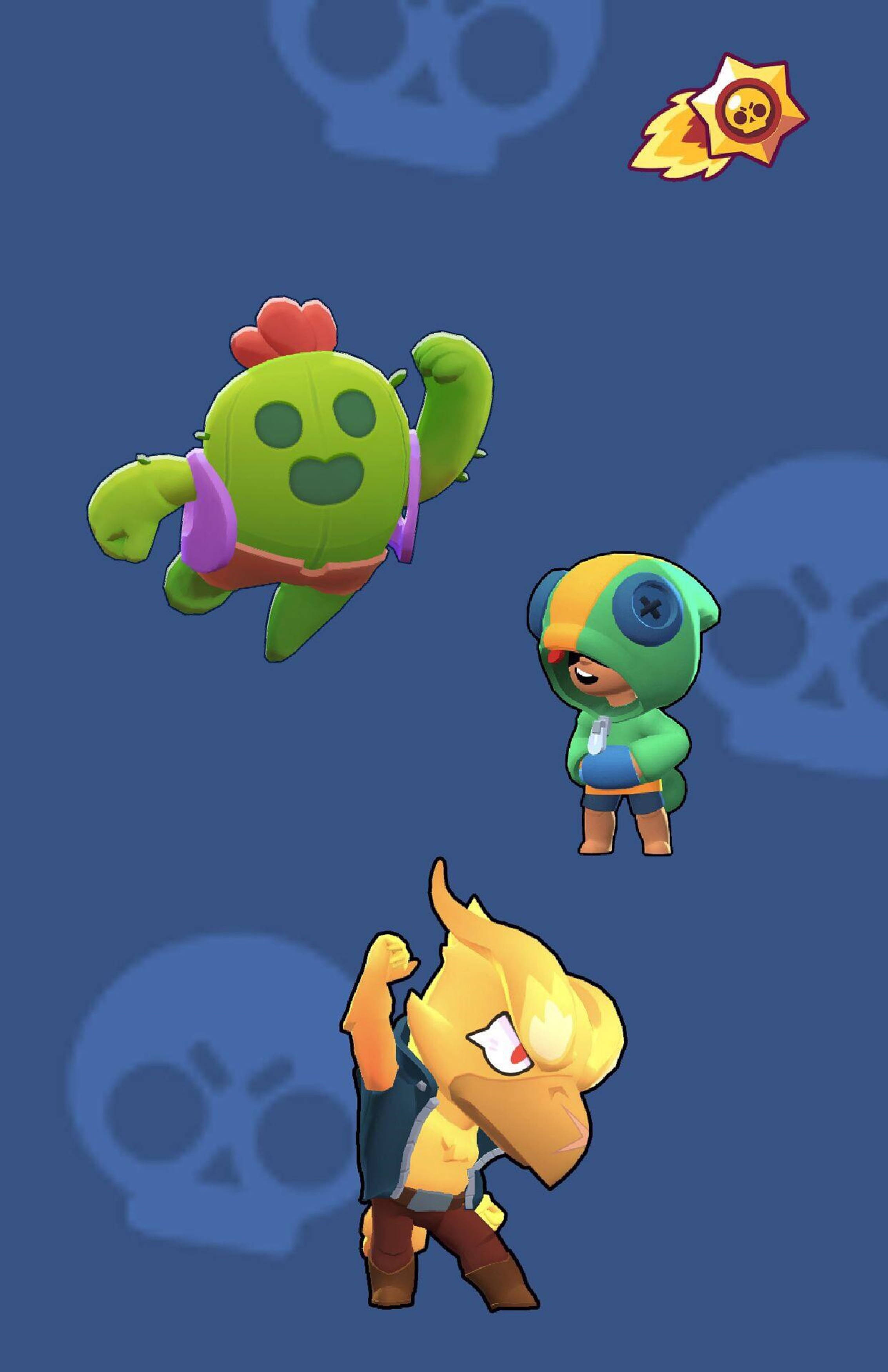 MOBA-hahmot Brawl Stars 4K Taustakuvat