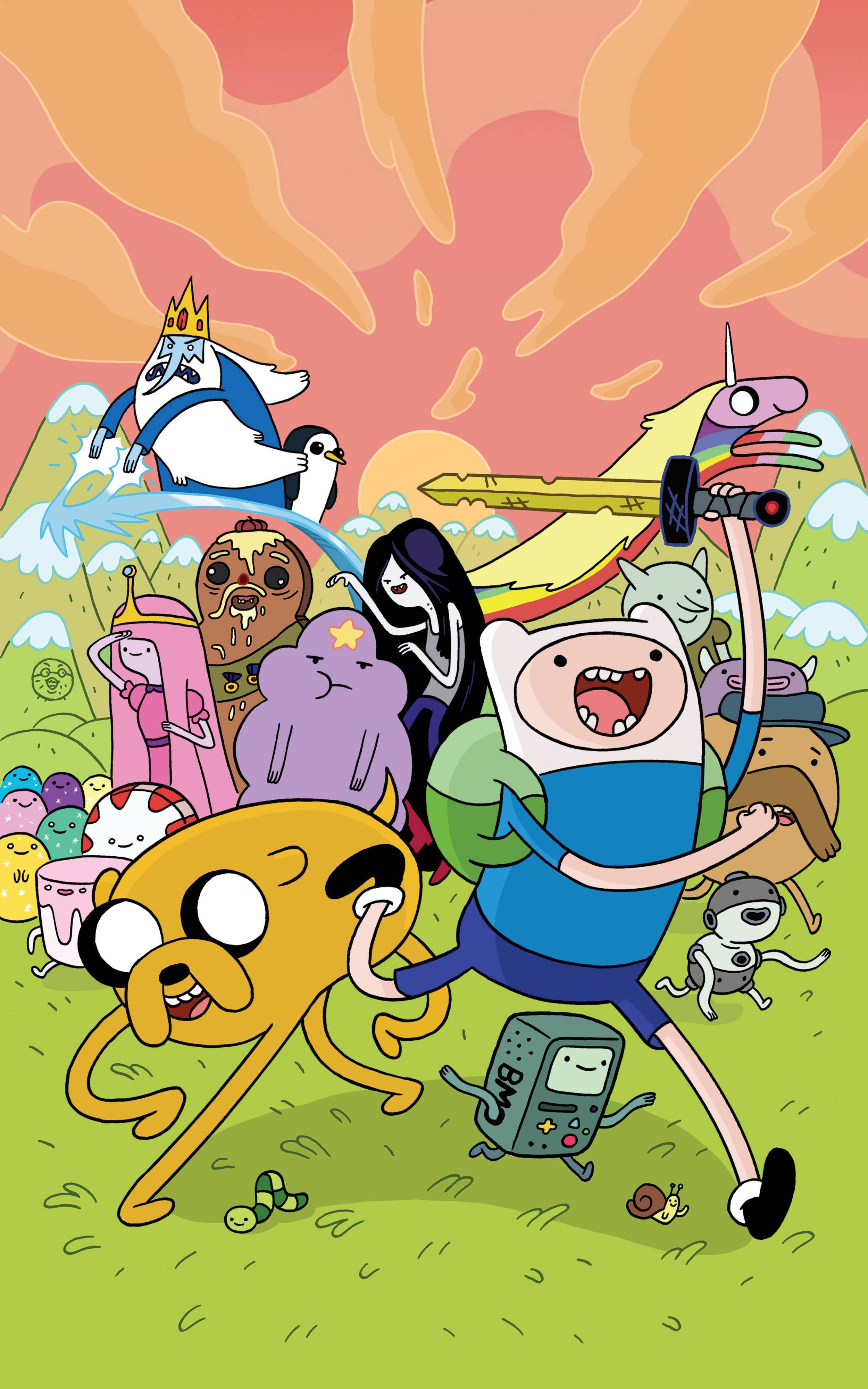 Mobile Adventure Time Taustakuvat