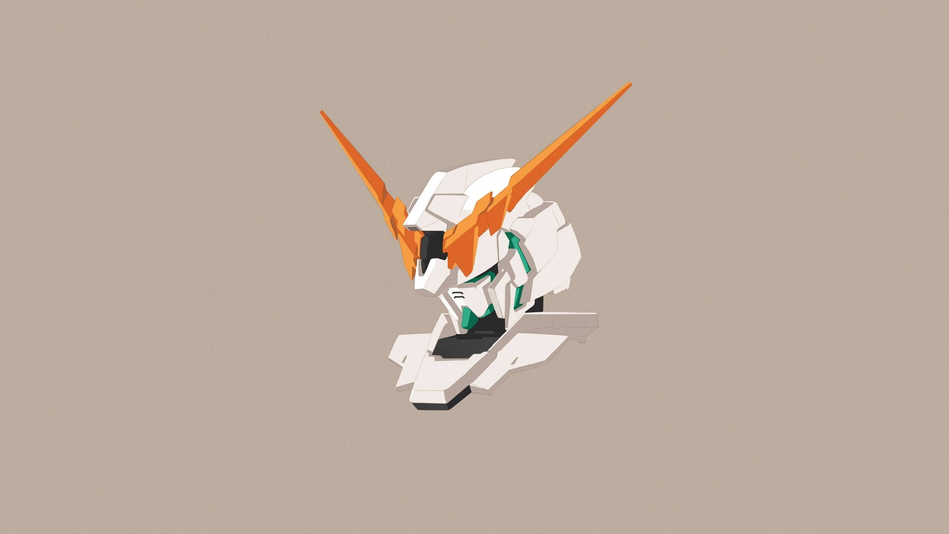 Mobile Suit Gundamin pää Taustakuvat