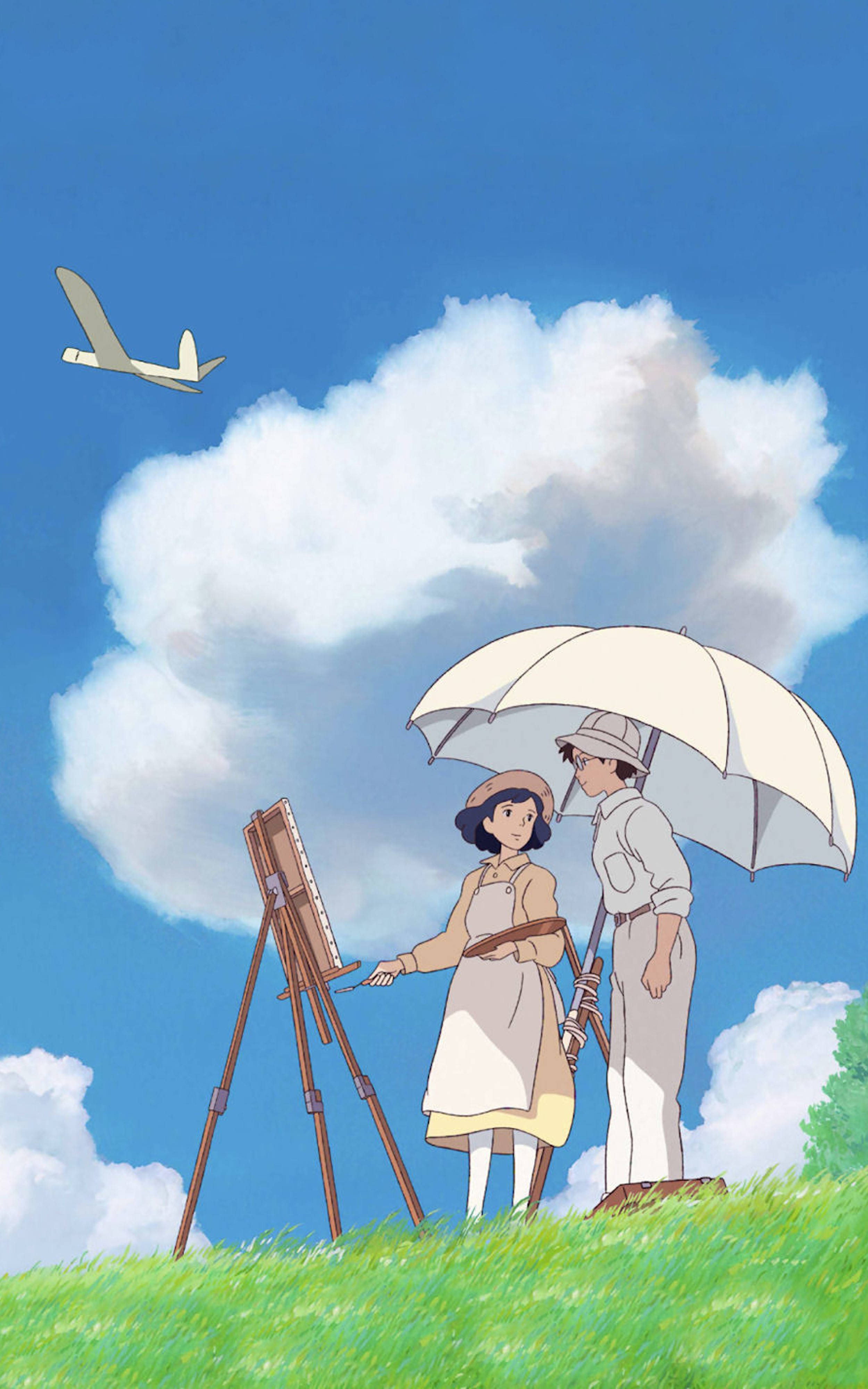Mobile The Wind Rises Taustakuvat