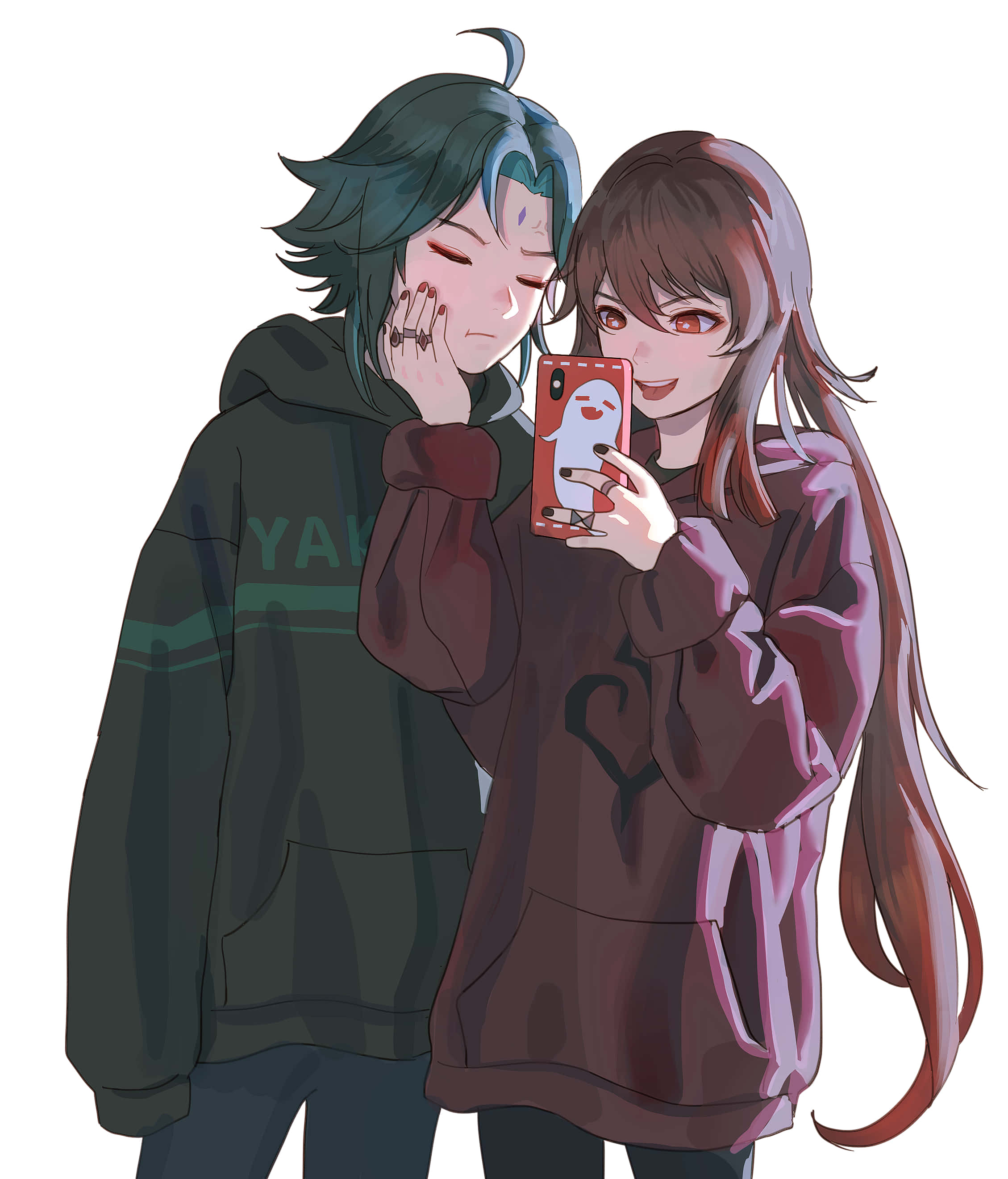 Moderni Genshin Matching PFP Taustakuvat