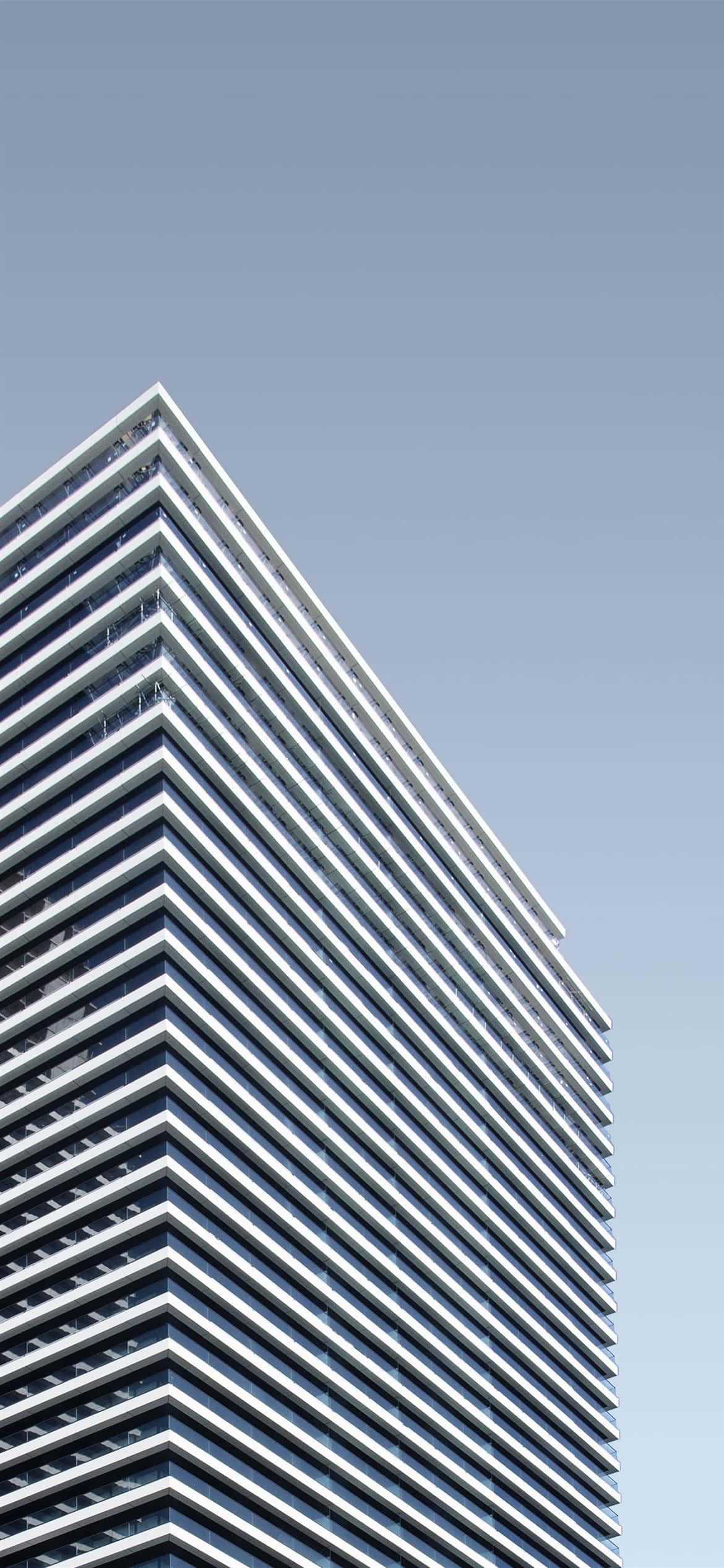Moderni iPhone-kuva Canary Wharfin rakennuskompleksista Taustakuvat