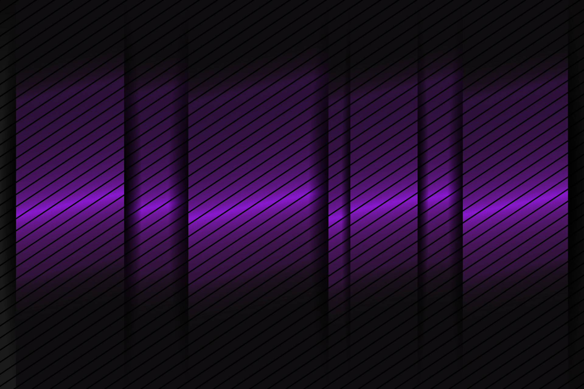 Mahtava abstrakti taustakuva violeteista suorakulmioista tummalla taustalla.