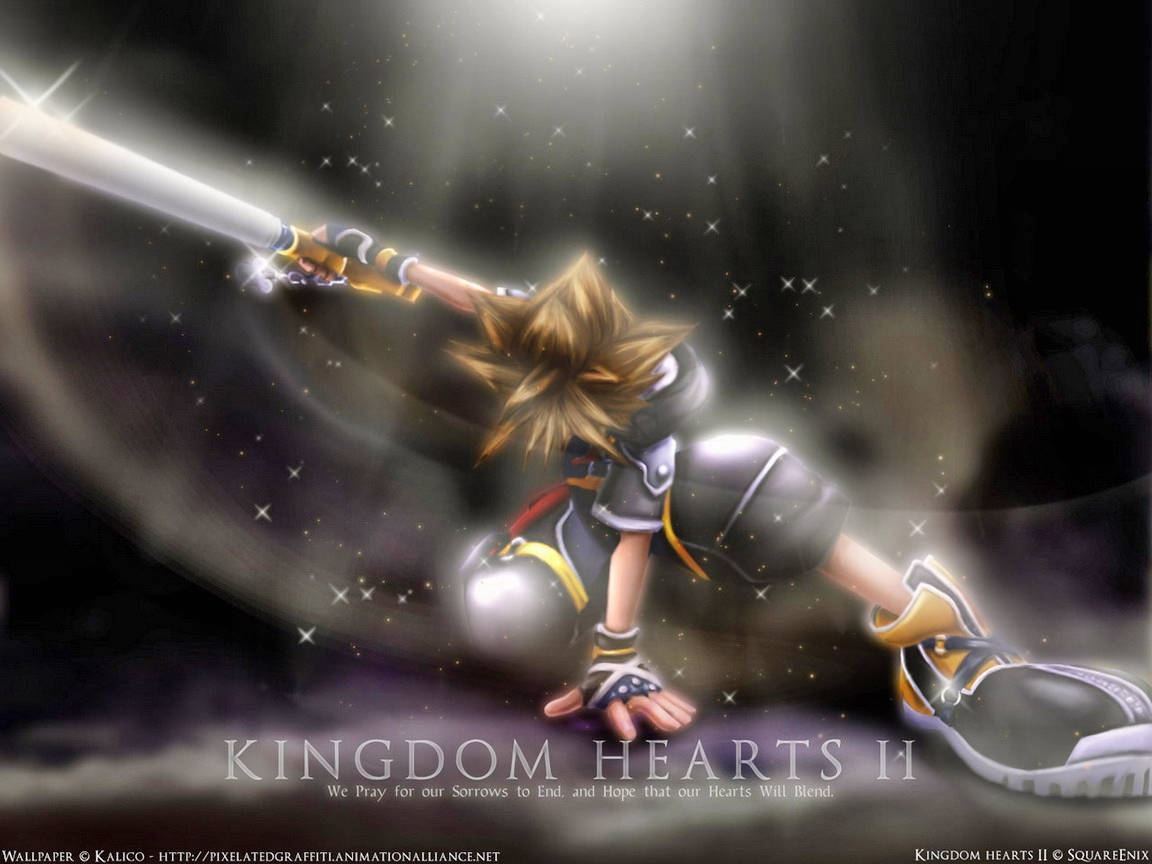 Monimutkainen Kingdom Hearts -logo Taustakuvat
