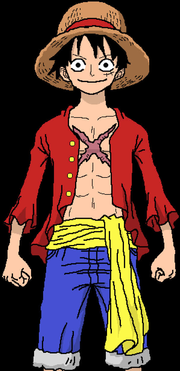 Monkey D Luffy One Piece -hahmo Taustakuvat