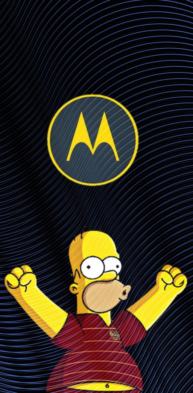 Motorola ja Simpsonit Taustakuvat