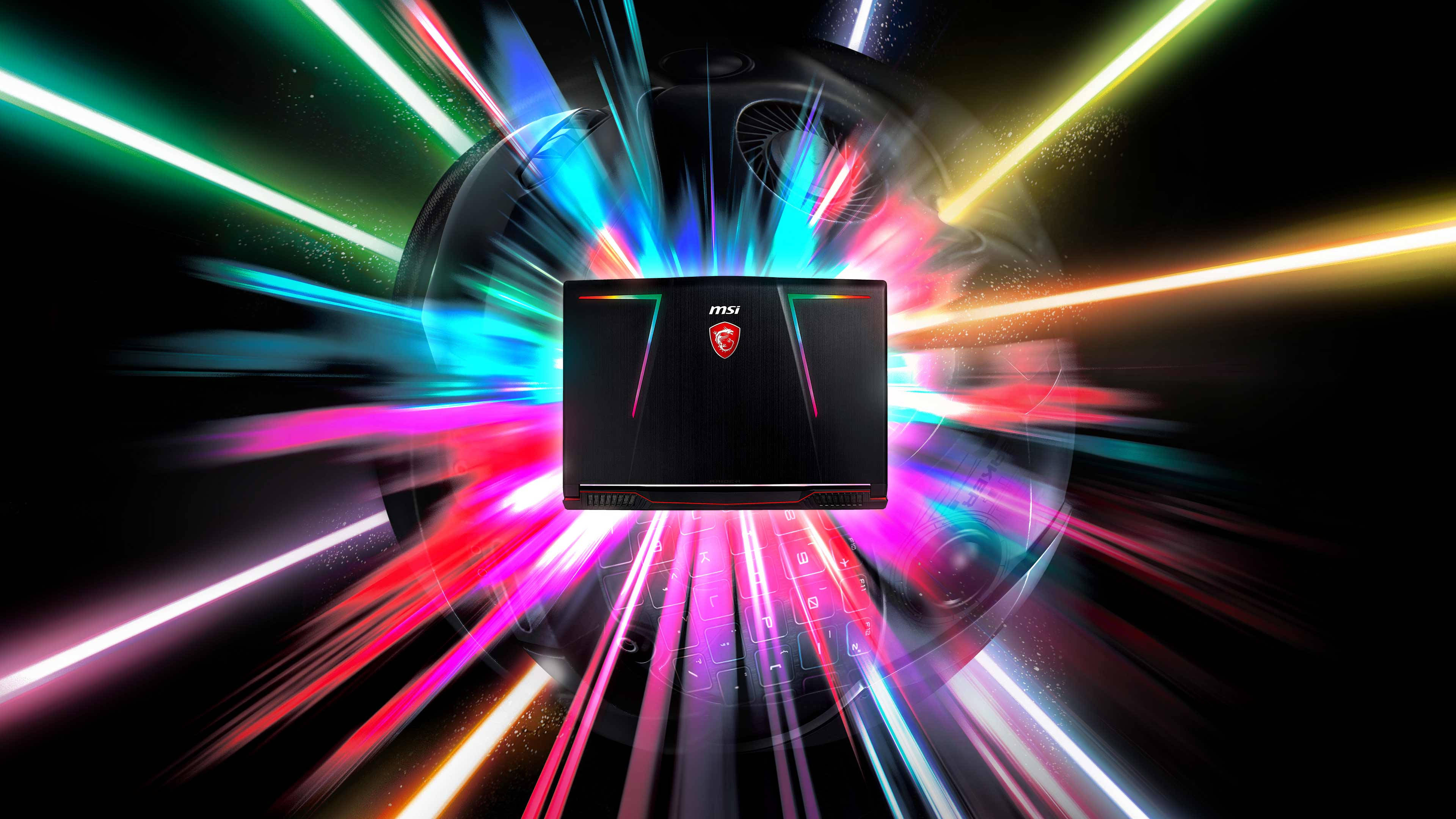 MSI-kannettava RGB 4K Taustakuvat