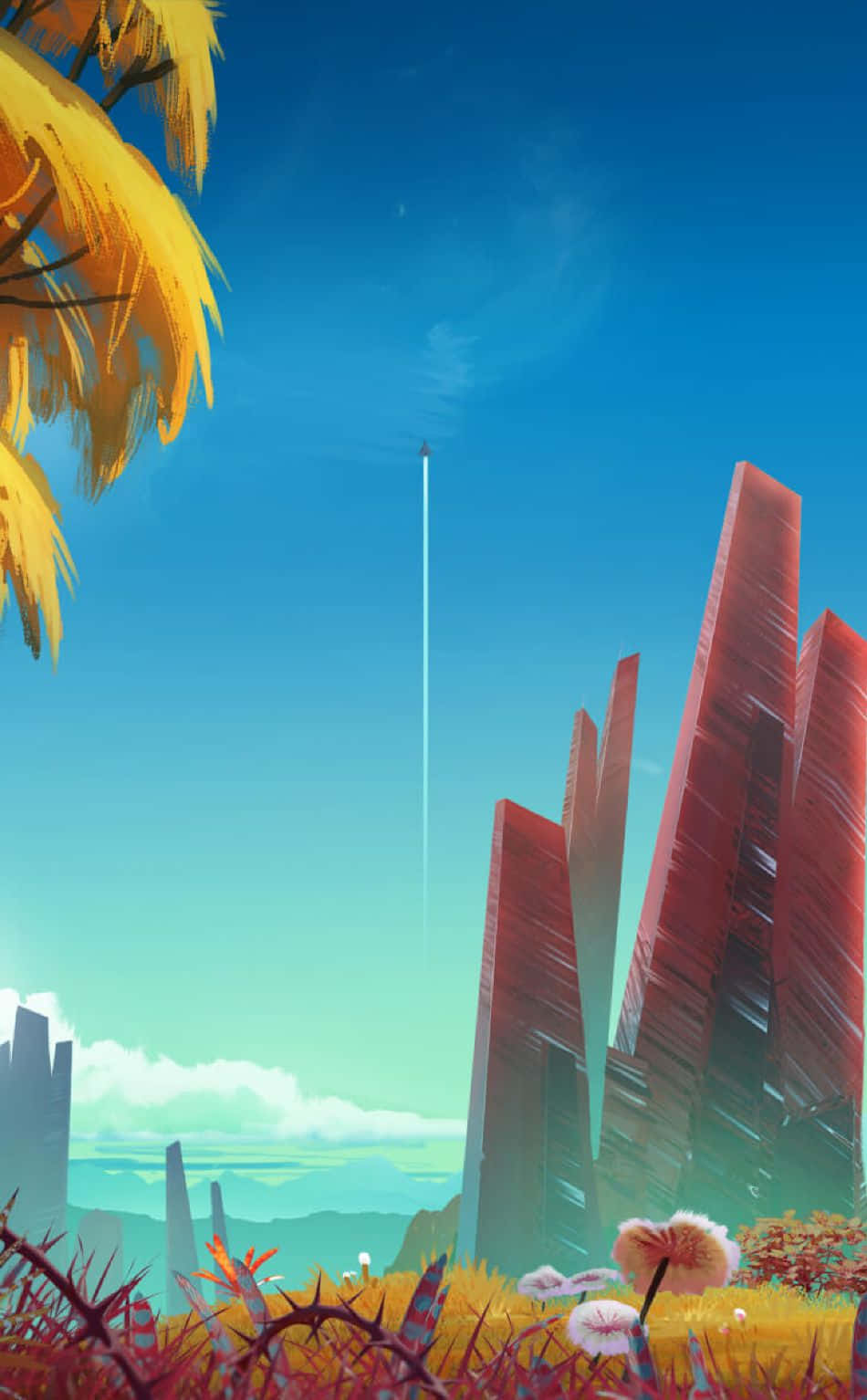 Murtaudu läpi viimeisen rajan No Man's Sky -puhelimellasi Taustakuvat