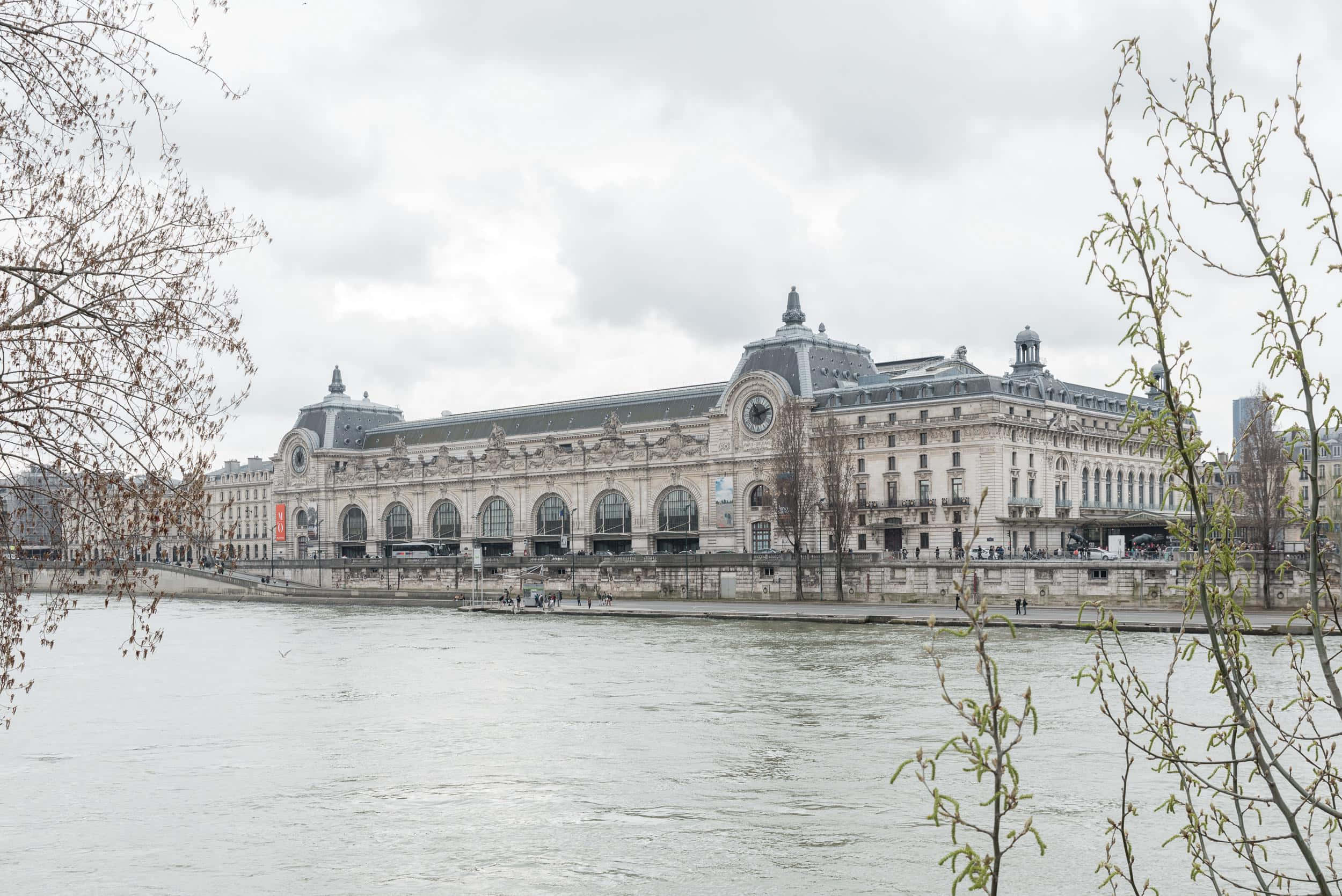 Musée d'Orsay esteettinen valkoinen Taustakuvat
