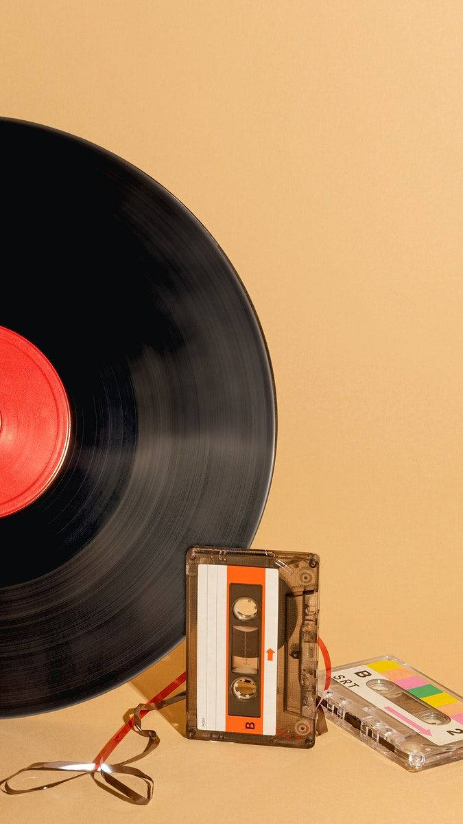 Musiikkia estetiikka vinyylilevy Taustakuvat