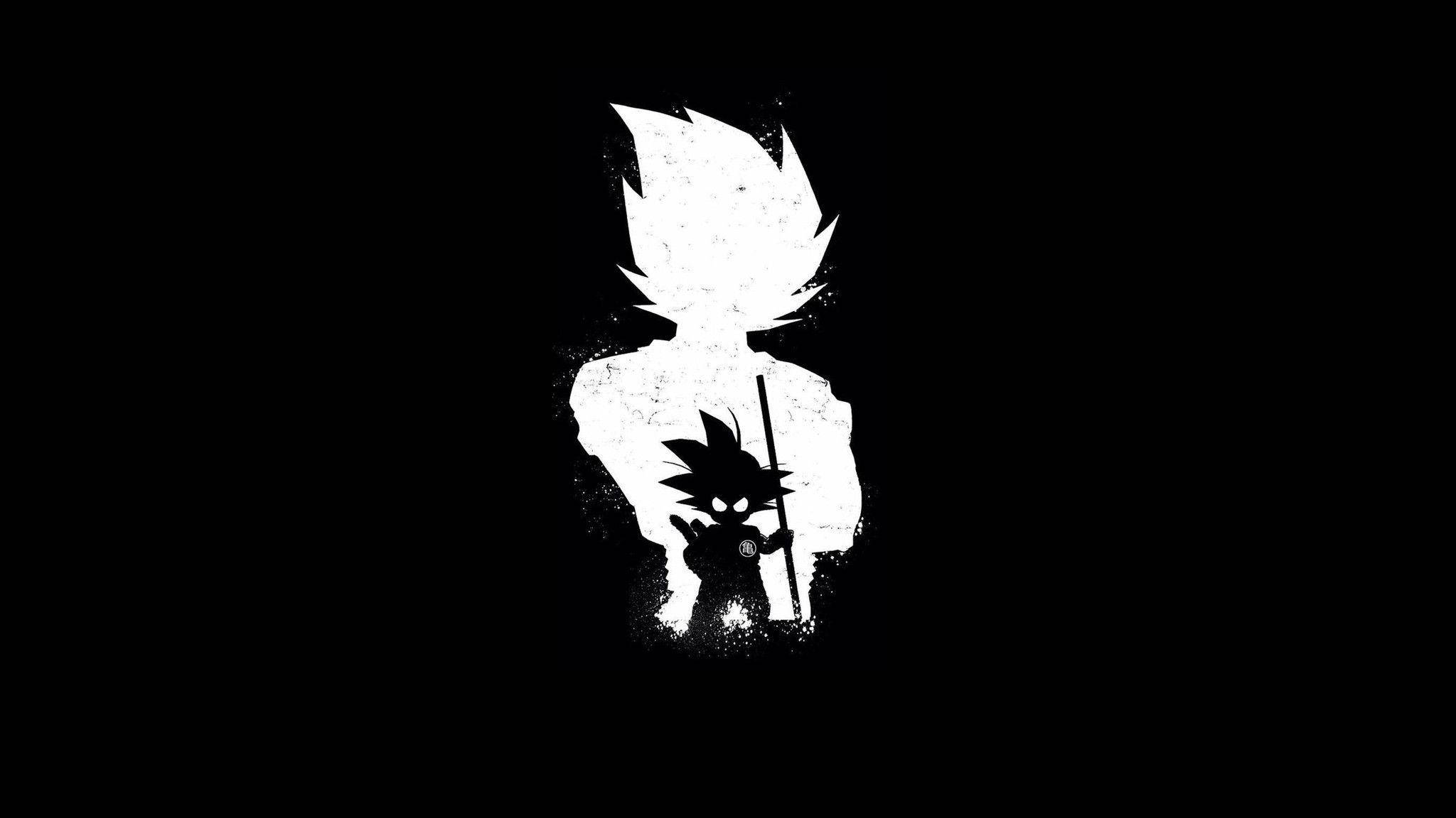 Musta anime Goku Taustakuvat