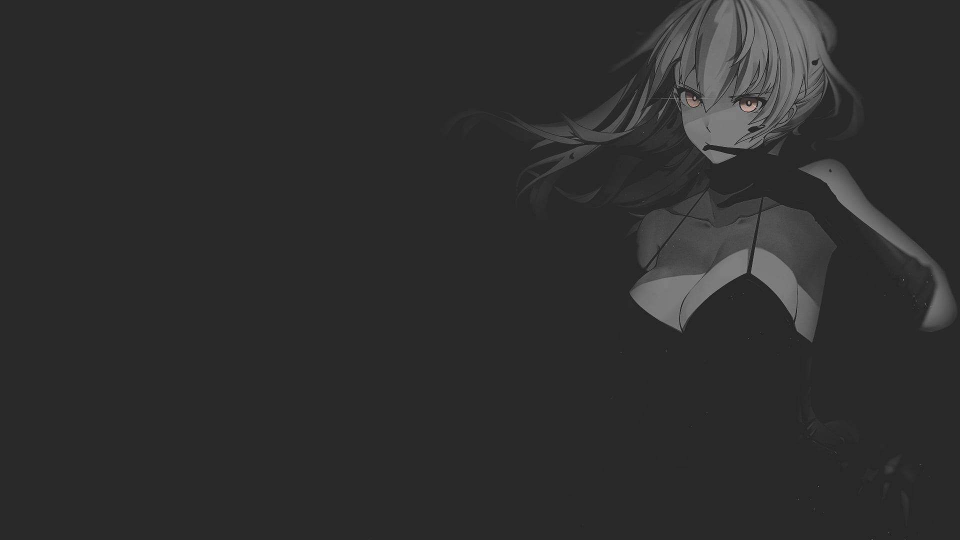 Musta anime Saber Taustakuvat
