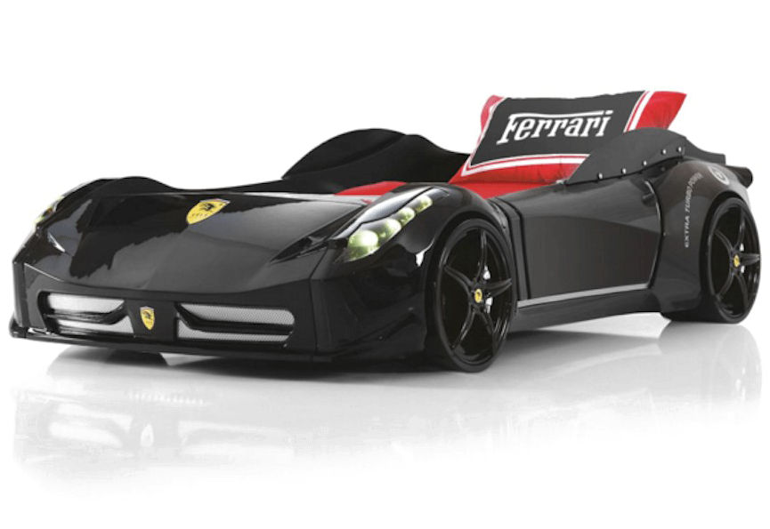 Musta Ferrari-ajoneuvokonsepti Taustakuvat